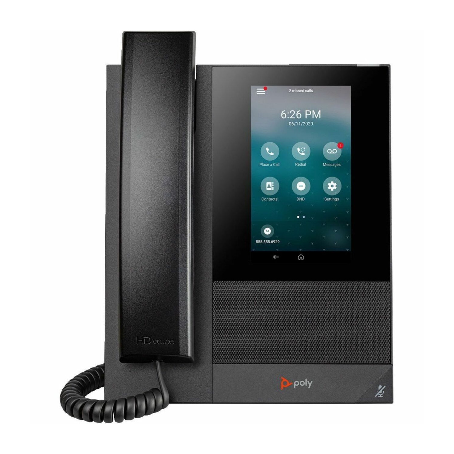 HP Poly CCX 400 IP Phone - Black