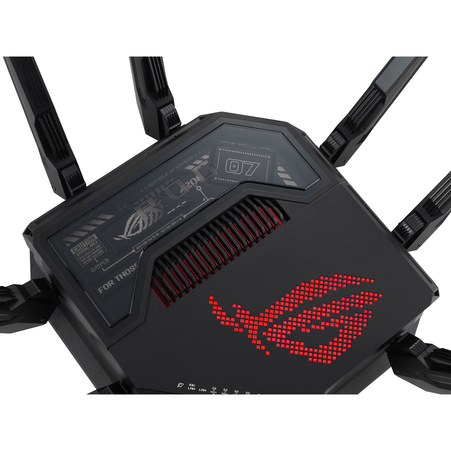 ASUS Wi-Fi ROG Rapture GT-BE98 Wi-Fi7対応 ASUS、Wi-Fi 7対応ルーター「ROG Rapture GT-BE98」「RT-BE96U