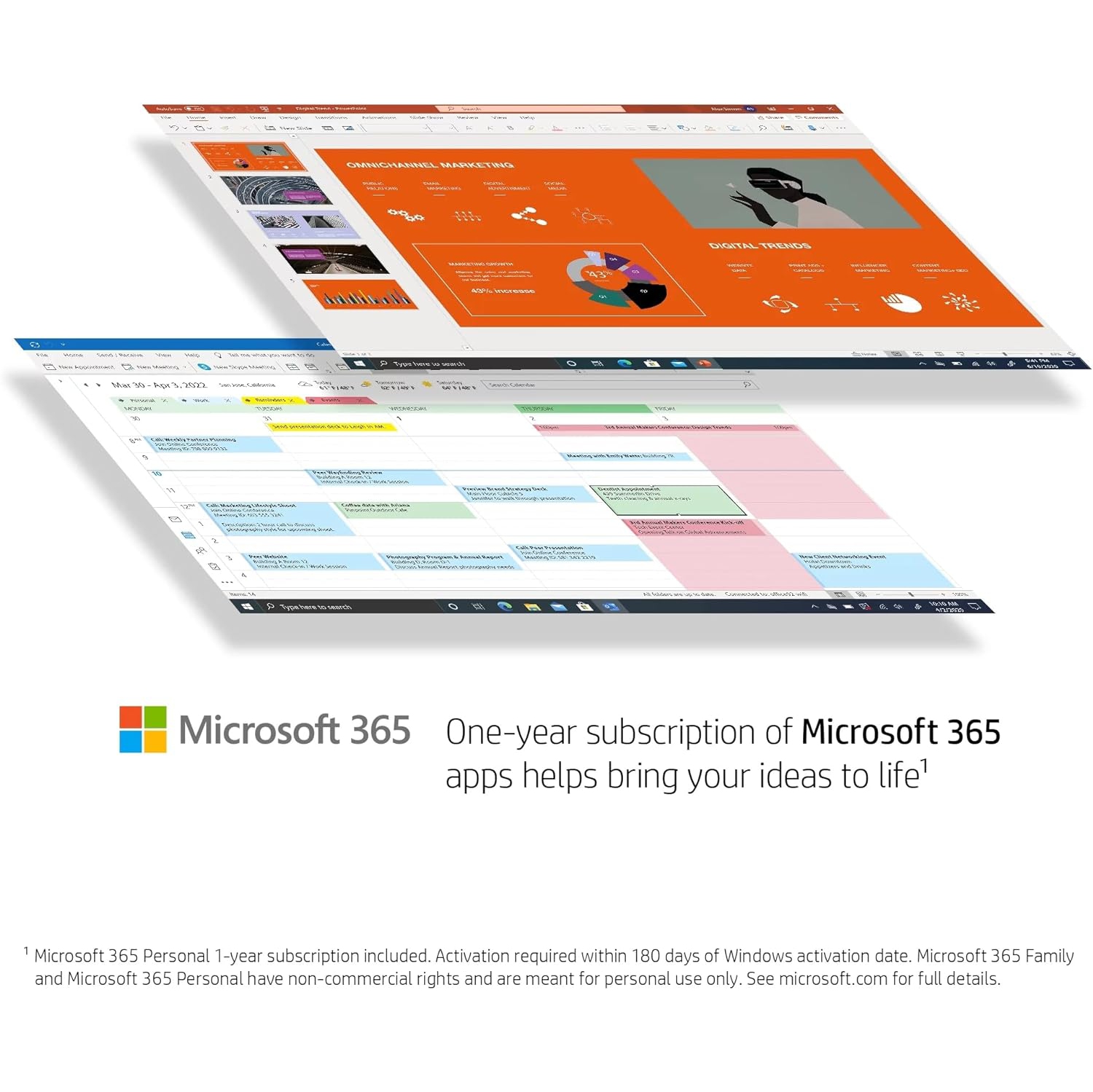 HP - Portable à écran HD microbordure de 14&nbsp;po - Celeron N4120 d'Intel - Mémoire 8&nbsp;Go - eMMC 64&nbsp;Go - Windows 11 Famille S mode, mince