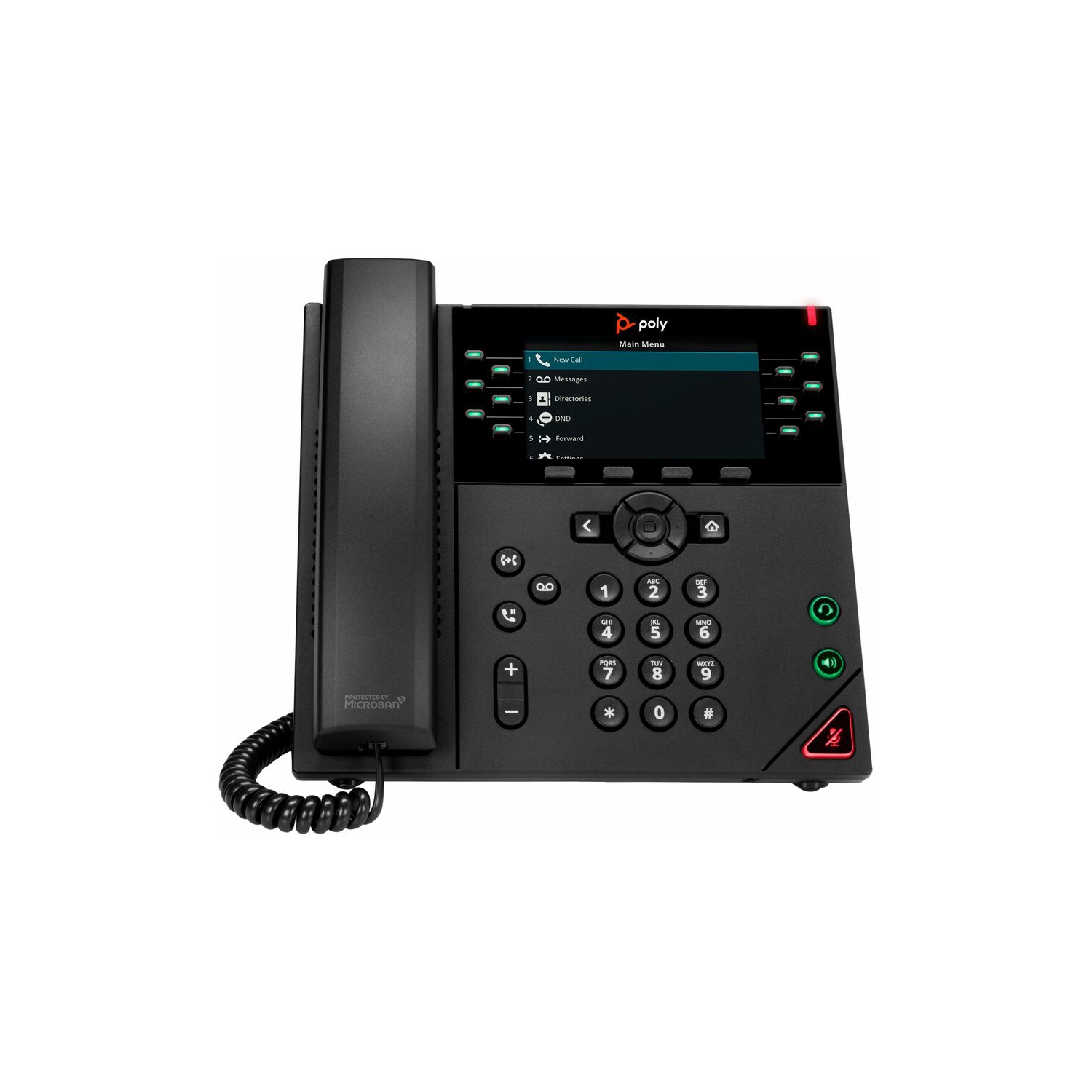 HP Poly VVX 450 IP Phone - Black