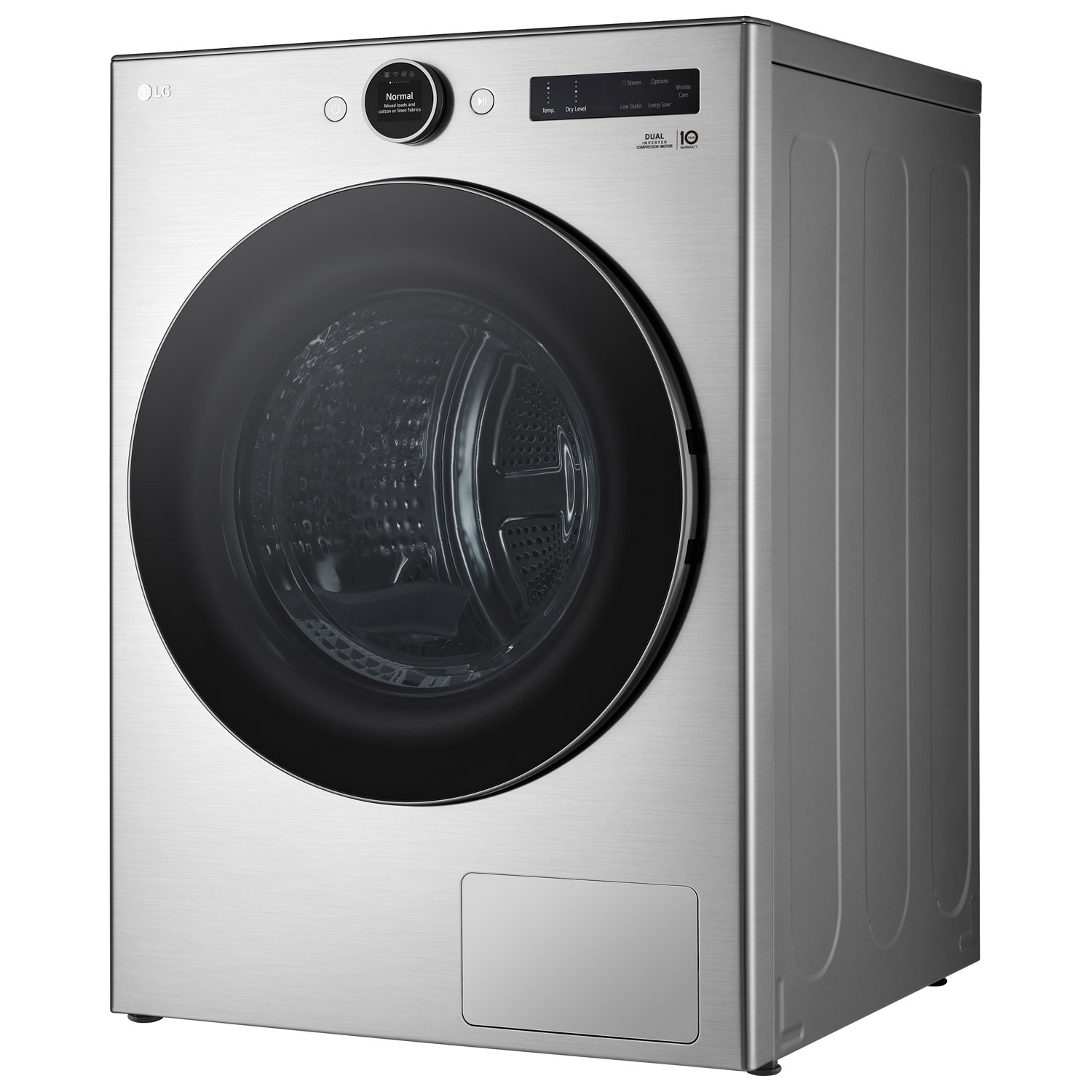 LG 7.8 Cu. Ft. Heat Pump Electric Dryer - Graphite Steel
