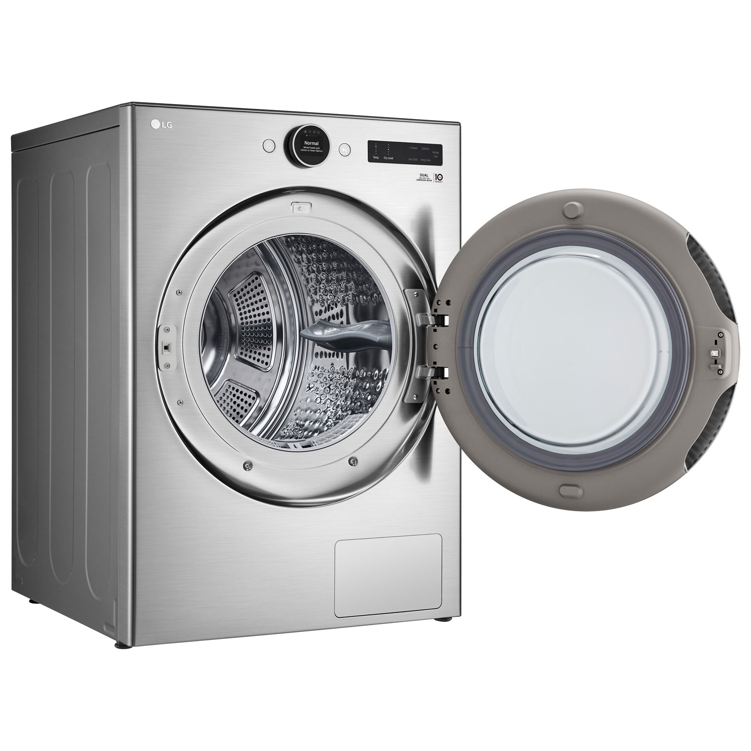 LG 7.8 Cu. Ft. Heat Pump Electric Dryer - Graphite Steel