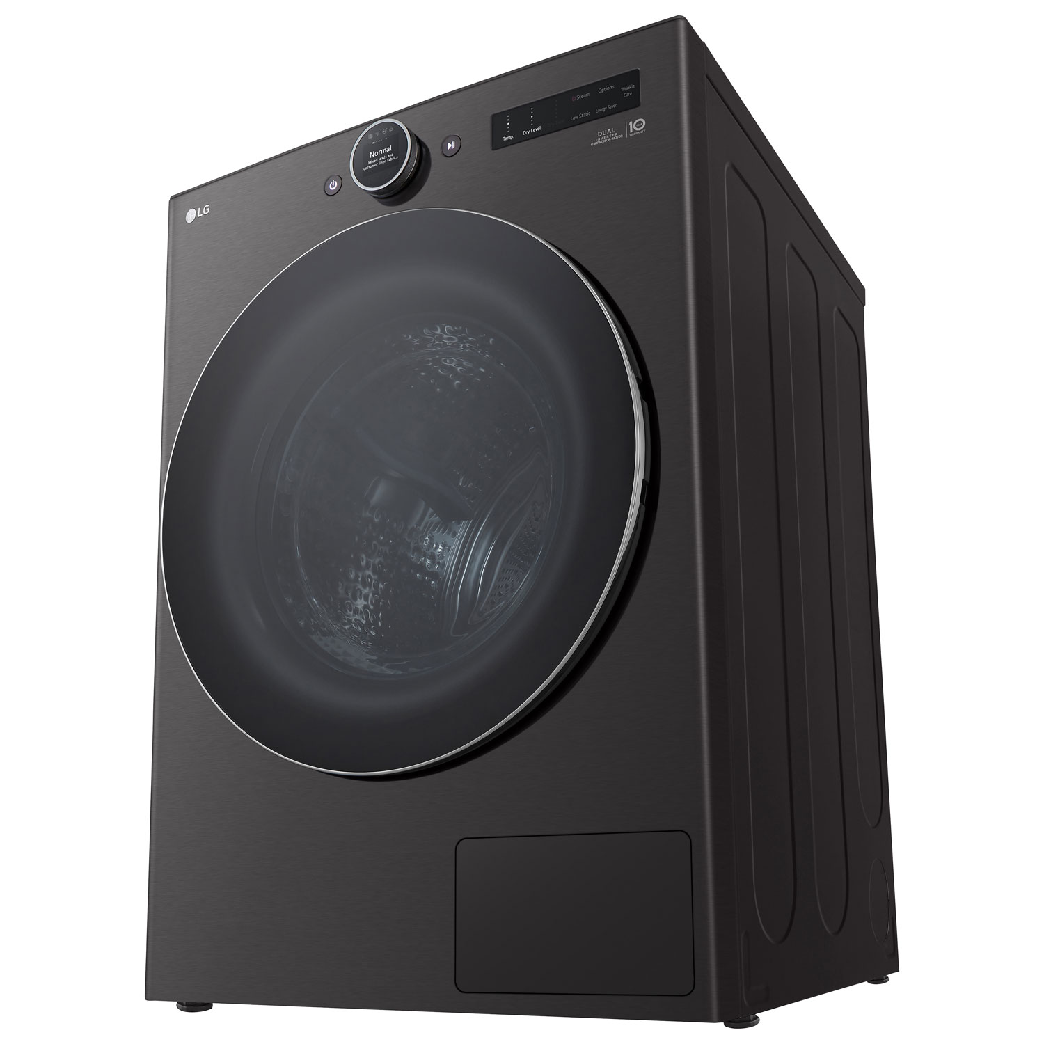 Sécheuse électrique à thermopompe de 7,8 pi³ de LG - Acier noir