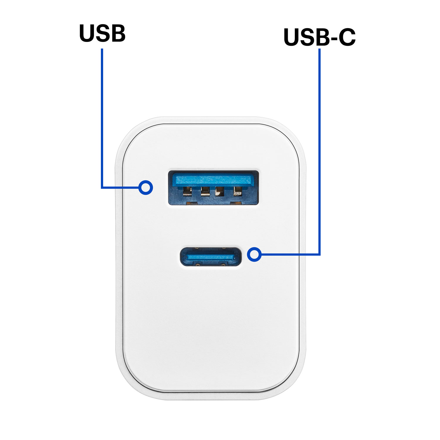 Ensemble avec chargeur mural USB-C de 20 W Best Buy Essentials - Ensemble de 2 - Exclusivité de Best Buy