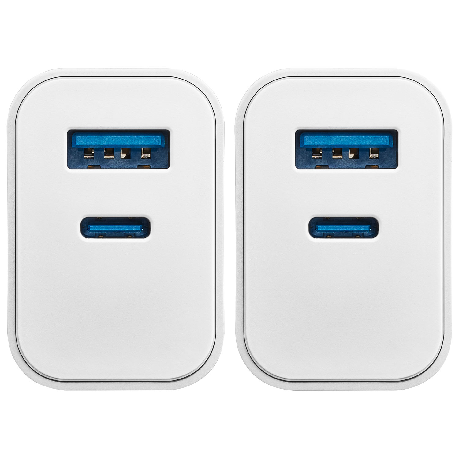 Ensemble avec chargeur mural USB-C de 20 W Best Buy Essentials - Ensemble de 2 - Exclusivité de Best Buy