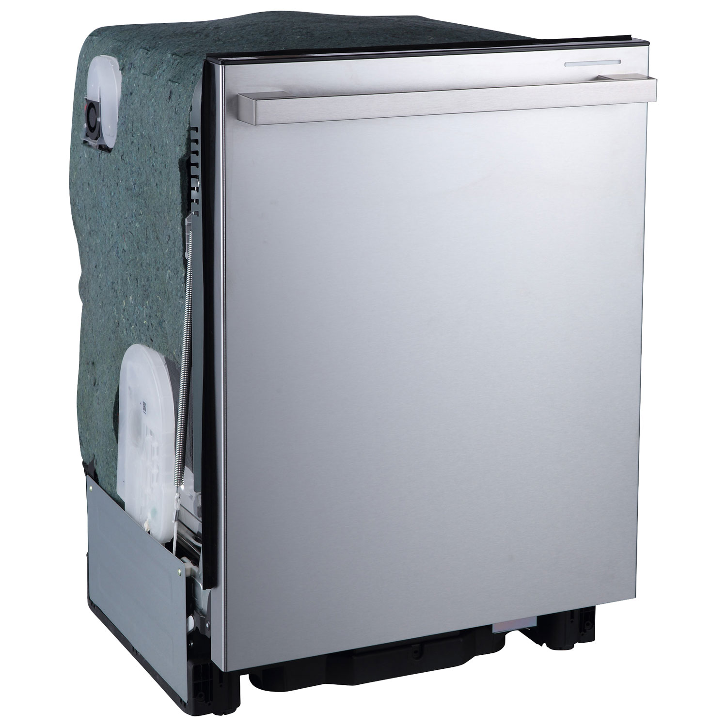 Hisense 24" 48dB Built-In Dishwasher with Third Rack - Stainless Steel