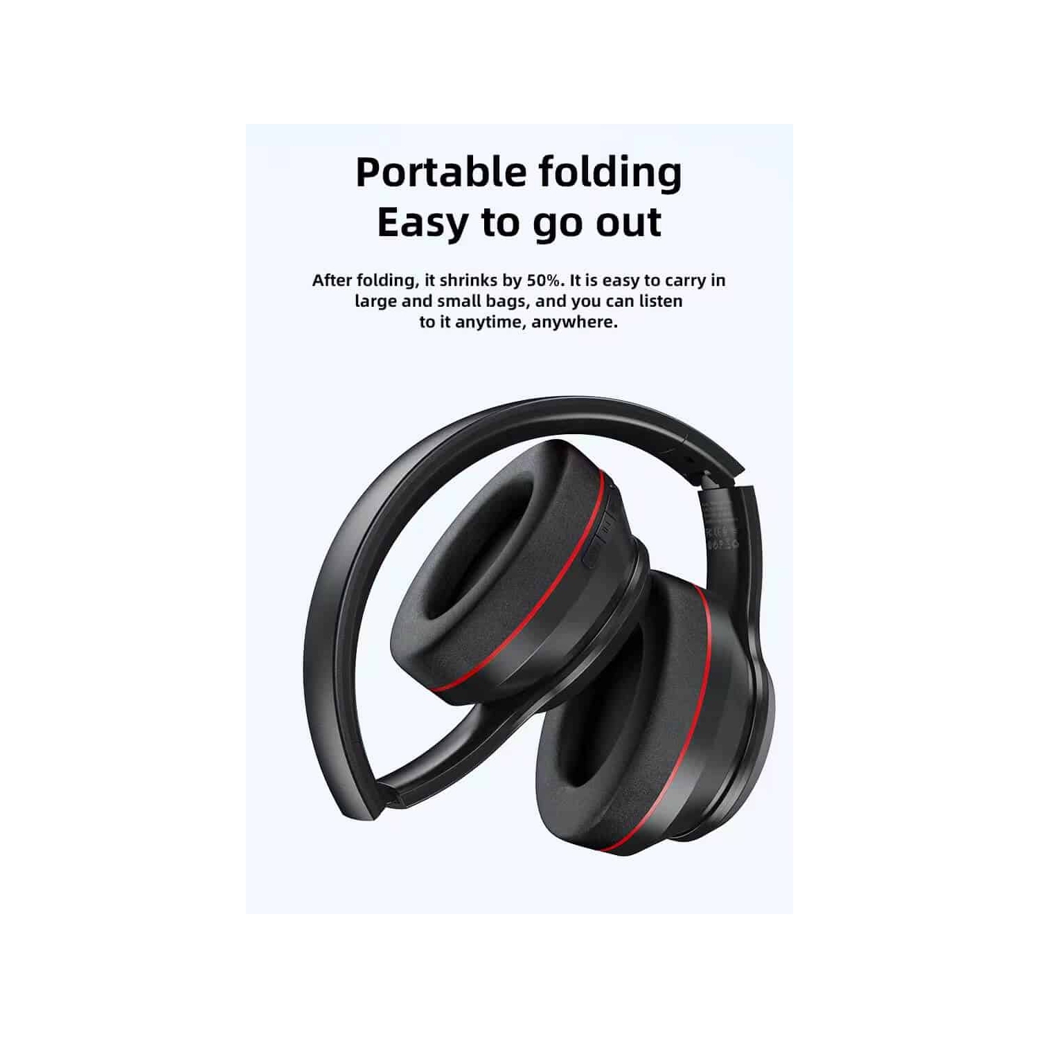 Écouteurs sans fil Bluetooth T-H6 de TRANYOO avec microphone à suppression du bruit; Microphone stéréo intégré; Écouteurs résistants à la sueur