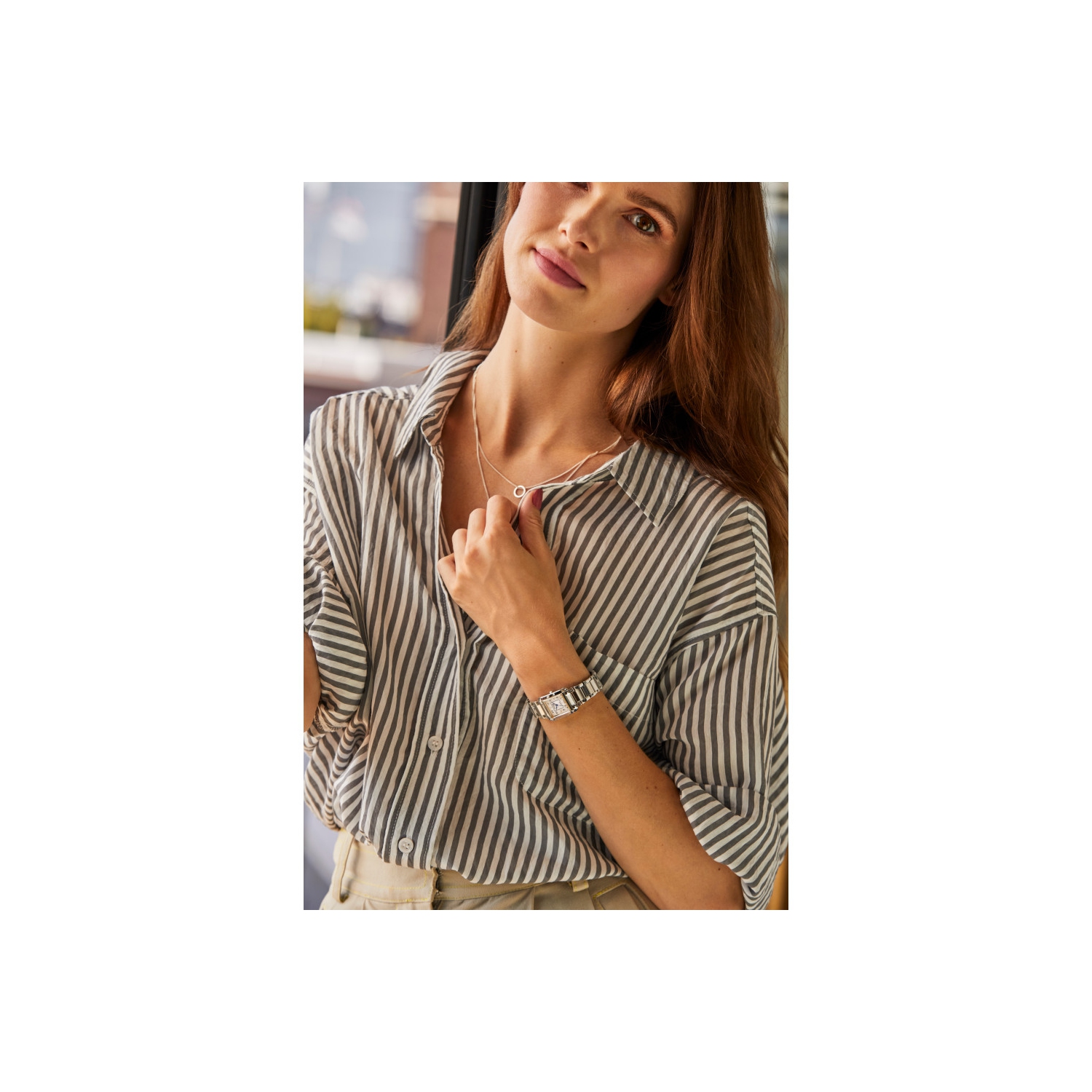 Citizen Ladies Bianca Eco-Drive Watch 21.5mm Silver-Tone Stainless Steel Case and Bracelet with White Dial