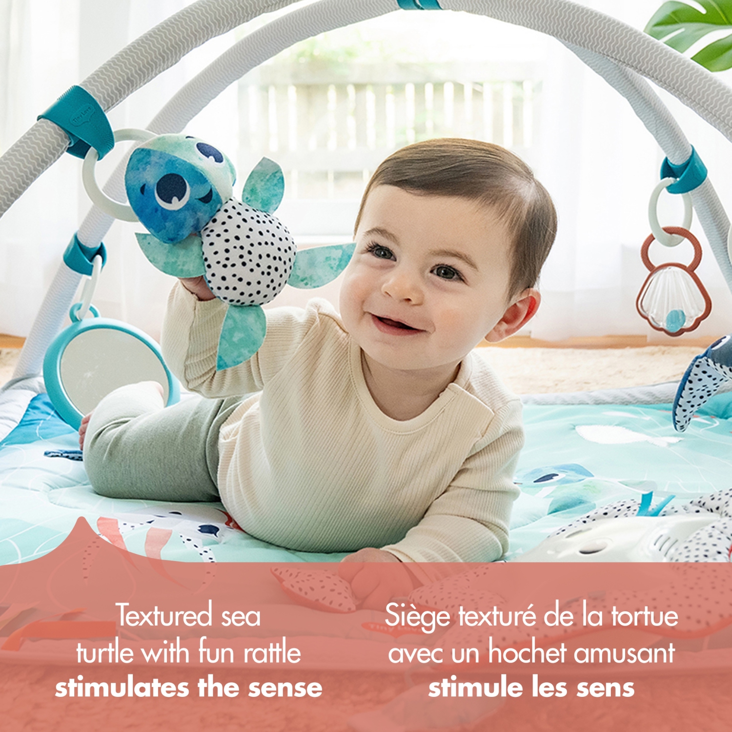 Mobile musical 2-en-1 Treasure the Ocean de Tiny Love