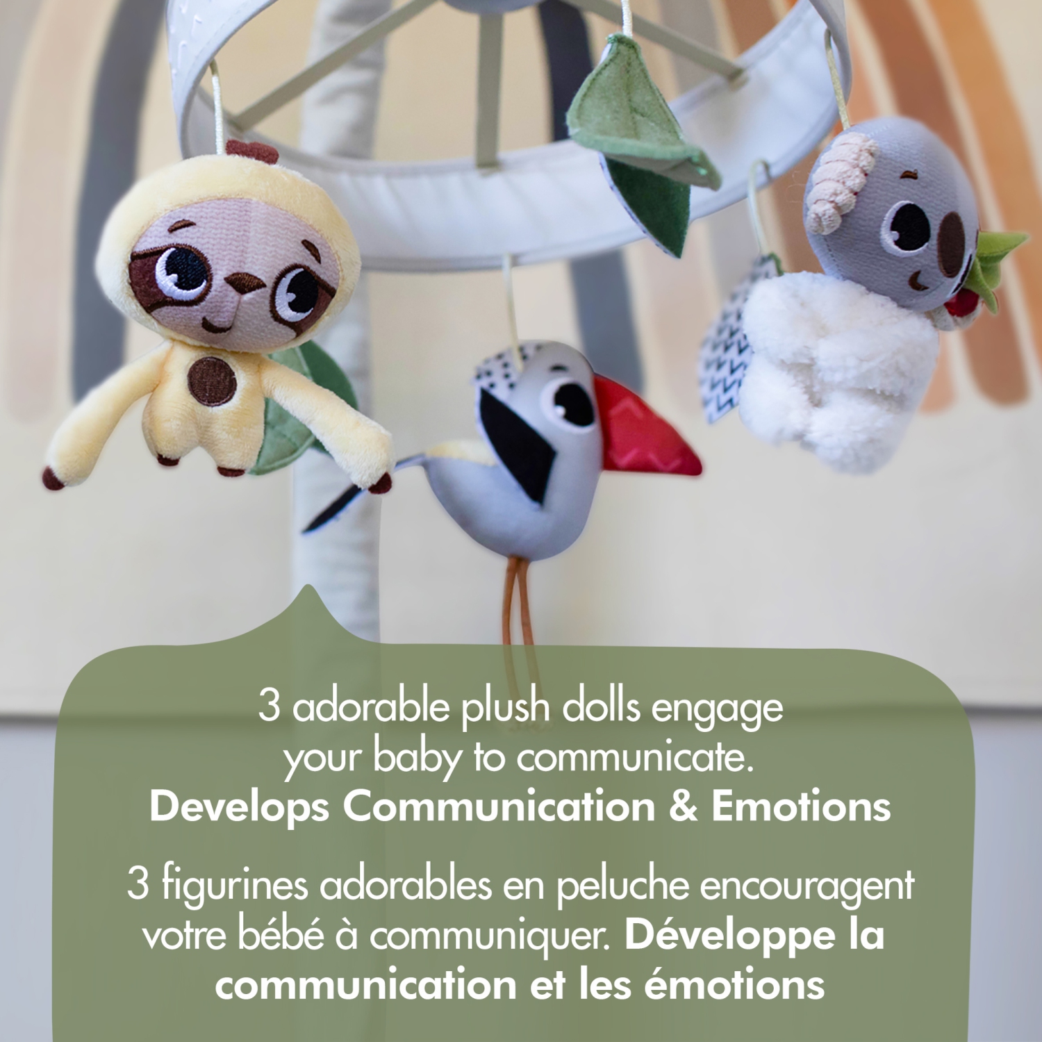 Mobile musical Boho Chic luxe de Tiny Love