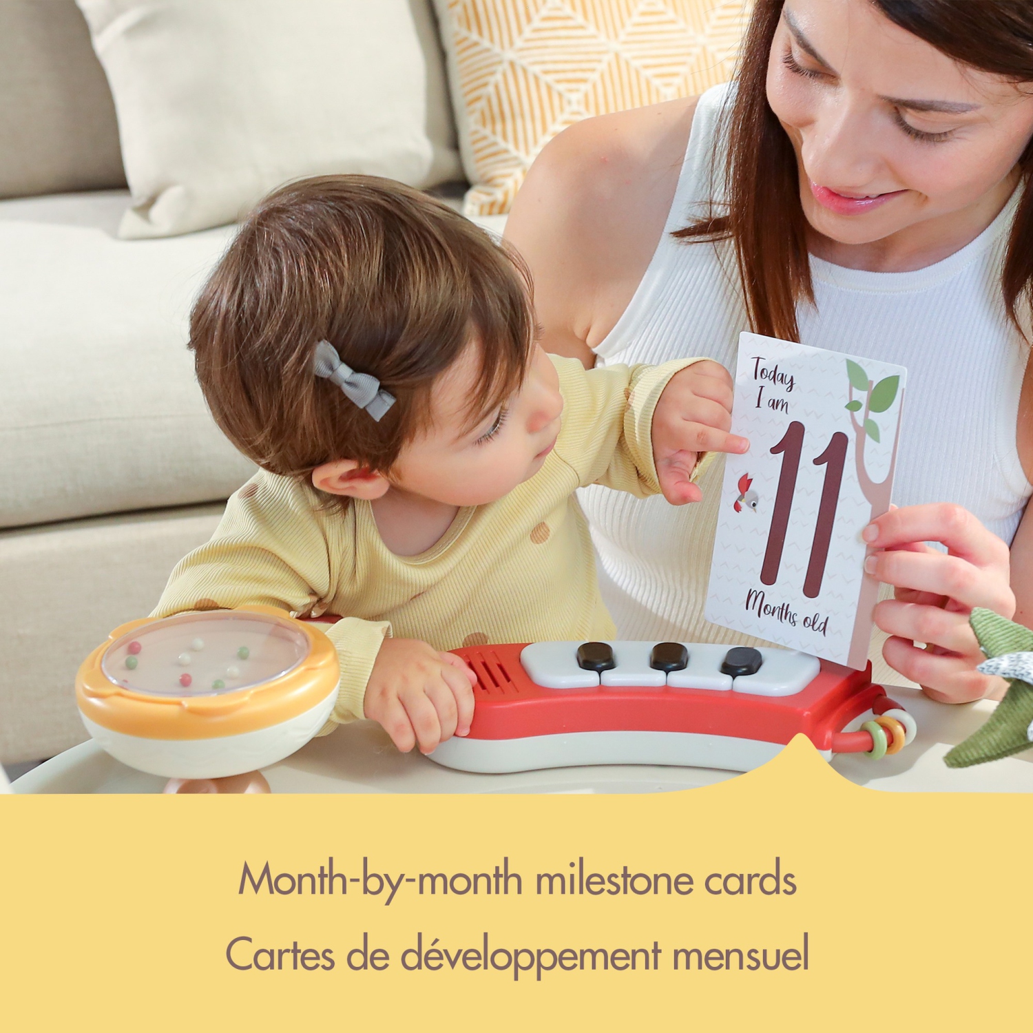 Centre d'activités stationnaire 5-en-1 Boho Chic de Tiny Love Here I Grow