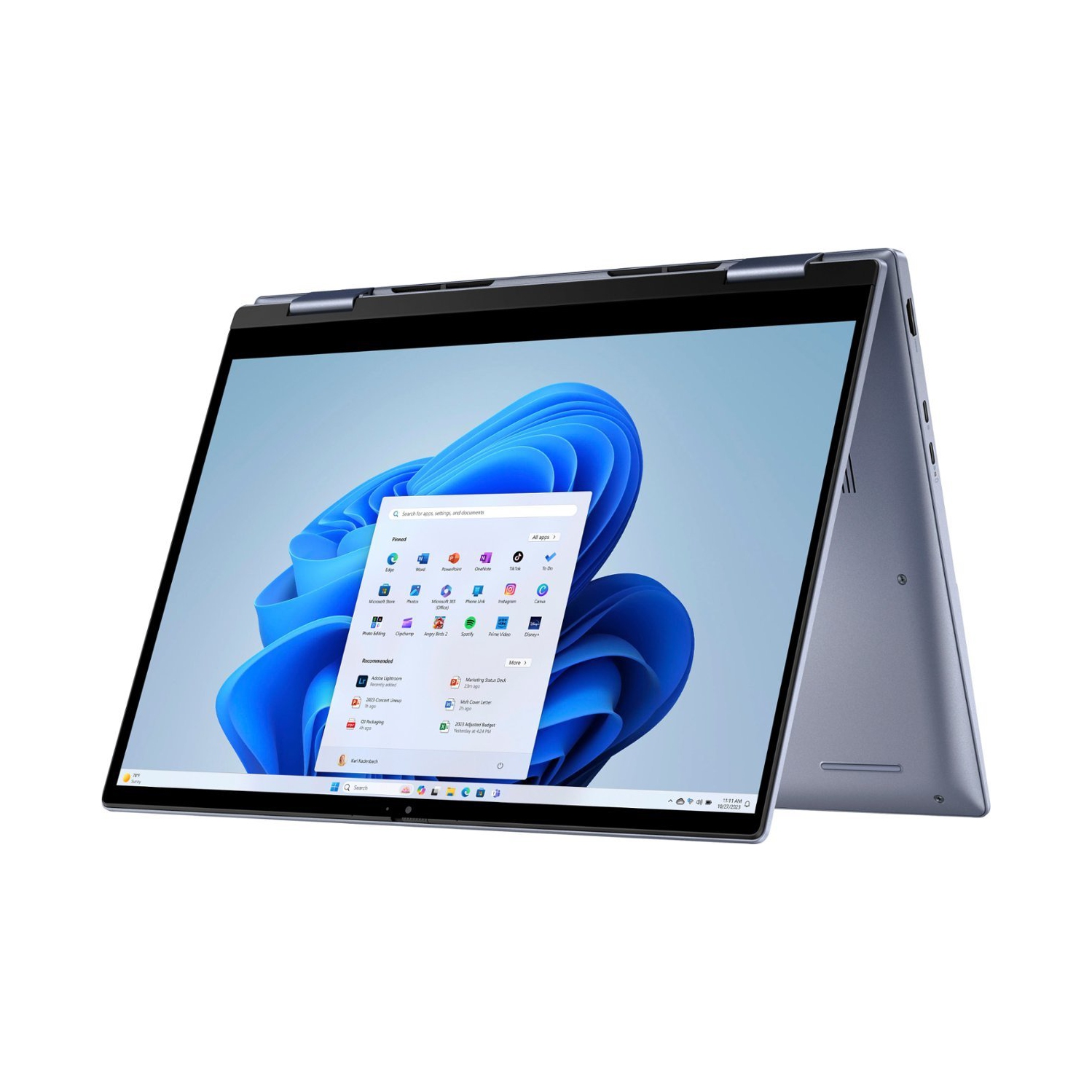 Dell Inspiron 2-in-1 Touch Laptop, 14" WUXGA IPS Display, AMD Ryzen 5 7530U Up to 4.5GHz, 8GB RAM, 512GB SSD, Backlit KB, Fingerprint Reader, Wi-Fi 6E, USB-C, HDMI, Windows 11 Home