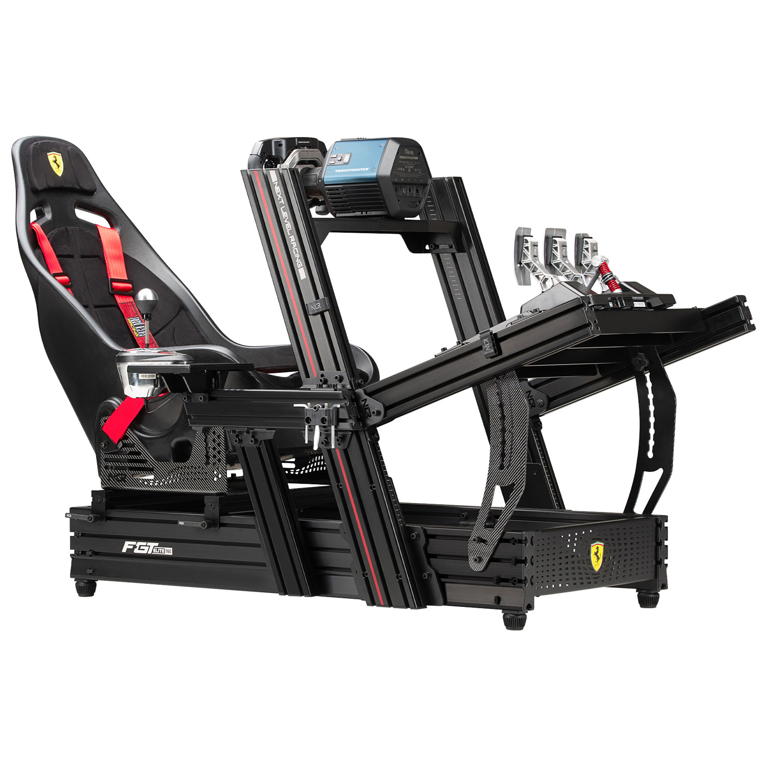 Next Level Racing F-GT Elite 160 Scuderia Ferrari Edition Racing Simulator Cockpit