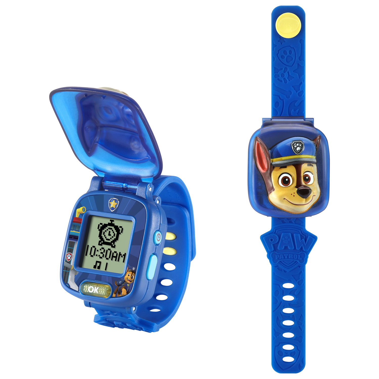 VTech PAW Patrol Chase Learning Pup Watch - Blue - French