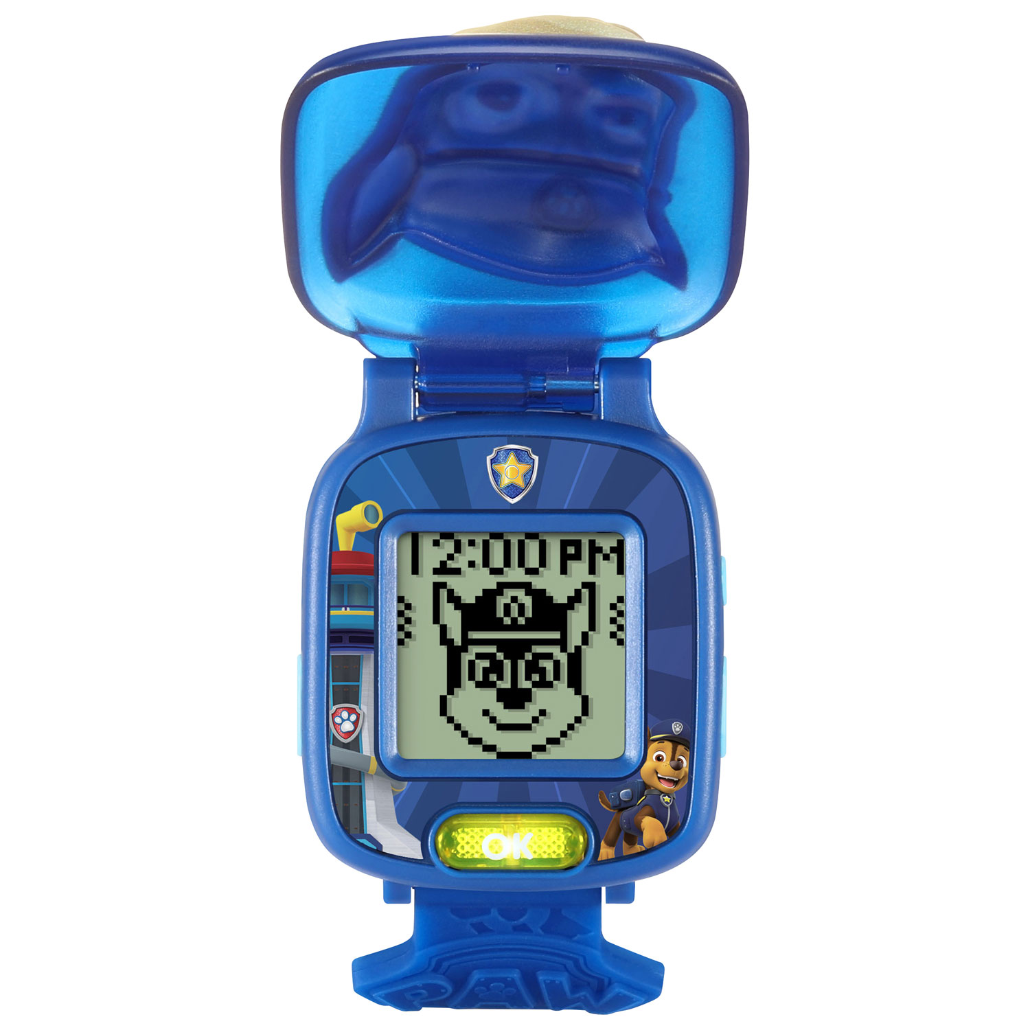 Montre éducative Chase de la Pat'Patrouille de VTech - Bleu - Français