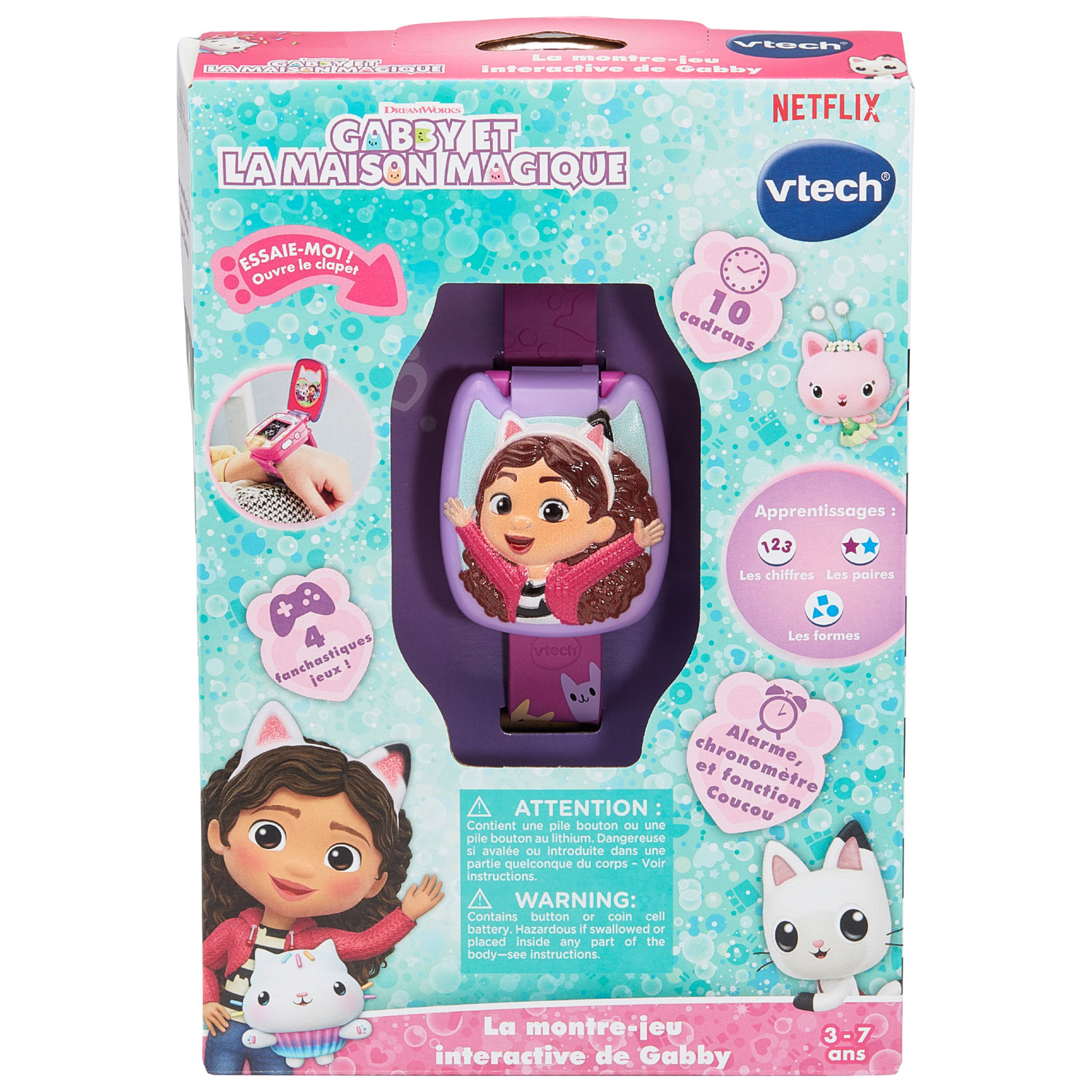 La montre-jeu interactive Gabby et la maison magique de Vtech - Français
