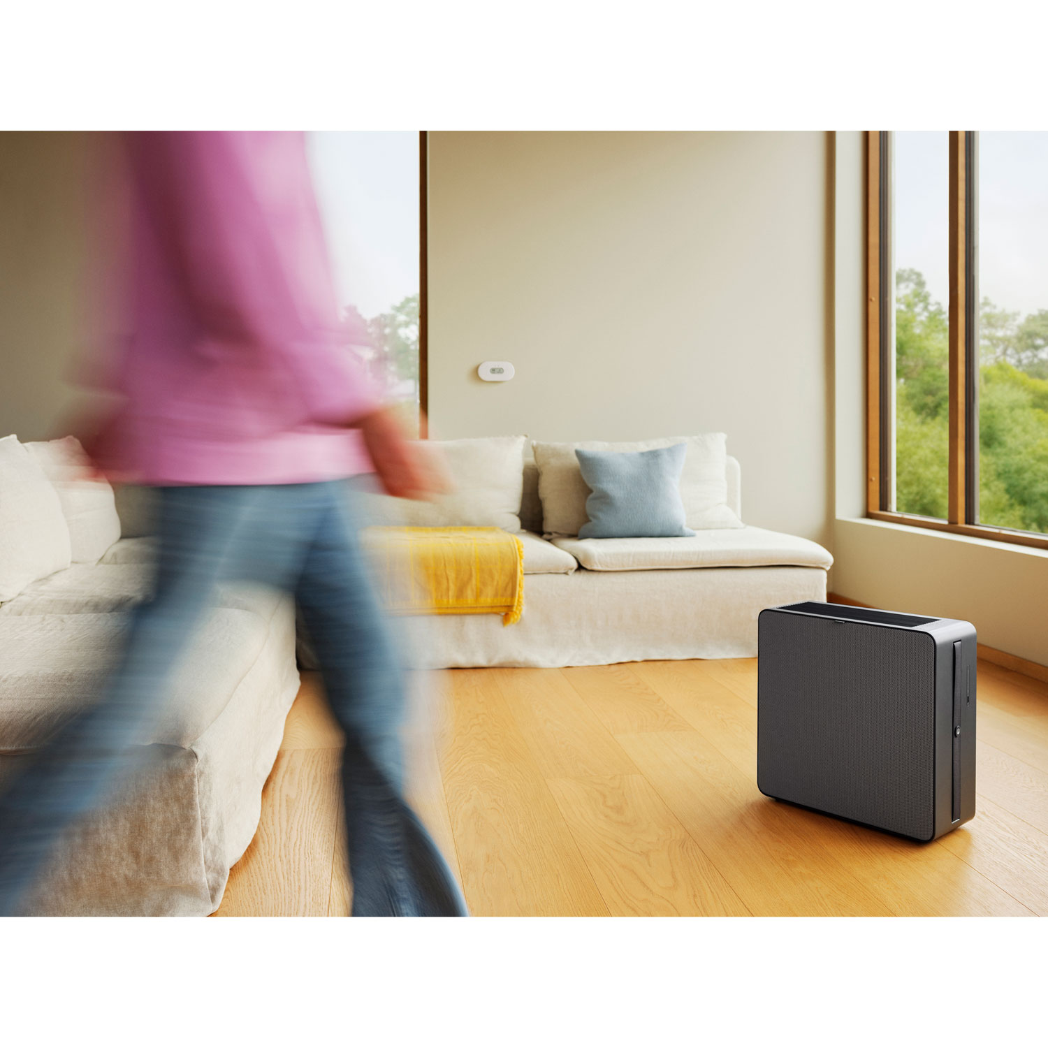 AIRTHINGS AP-1 Renew Smart Purifier with Hepa Filter - Dark Grey