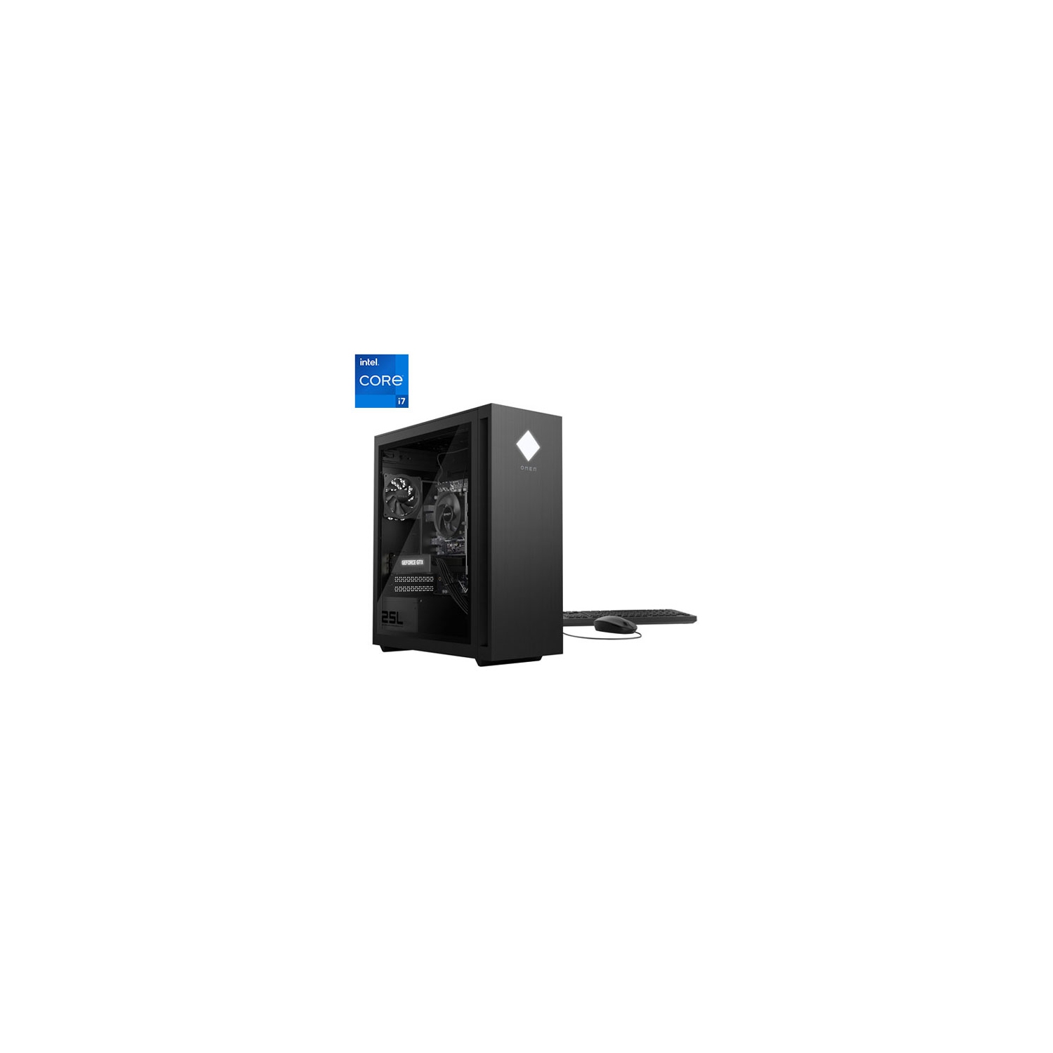 Refurbished (Fair) - HP OMEN 25L Desktop PC (Intel Core i7-12700F/512GB SSD/16GB RAM/GeForce RTX 3060)