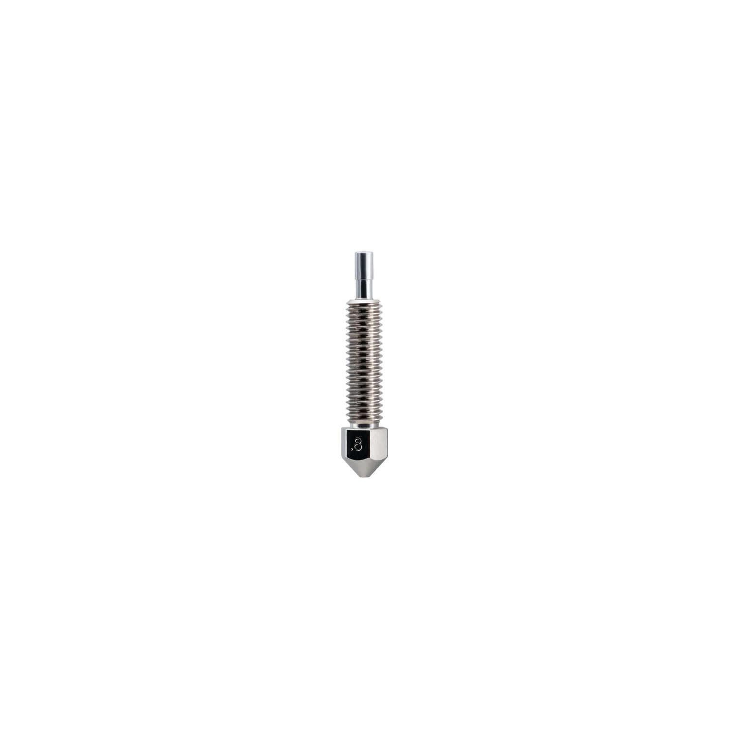 Micro Swiss Brass Plated Wear Resistant Nozzle for FlowTech™ Hotend - 0.8mm