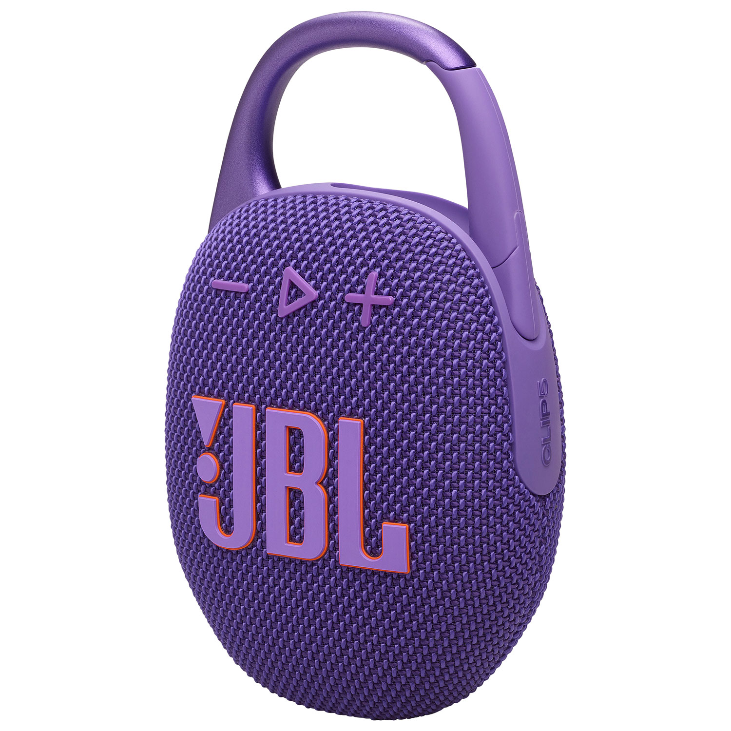 JBL Clip 5 Waterproof Bluetooth Wireless Speaker - Purple