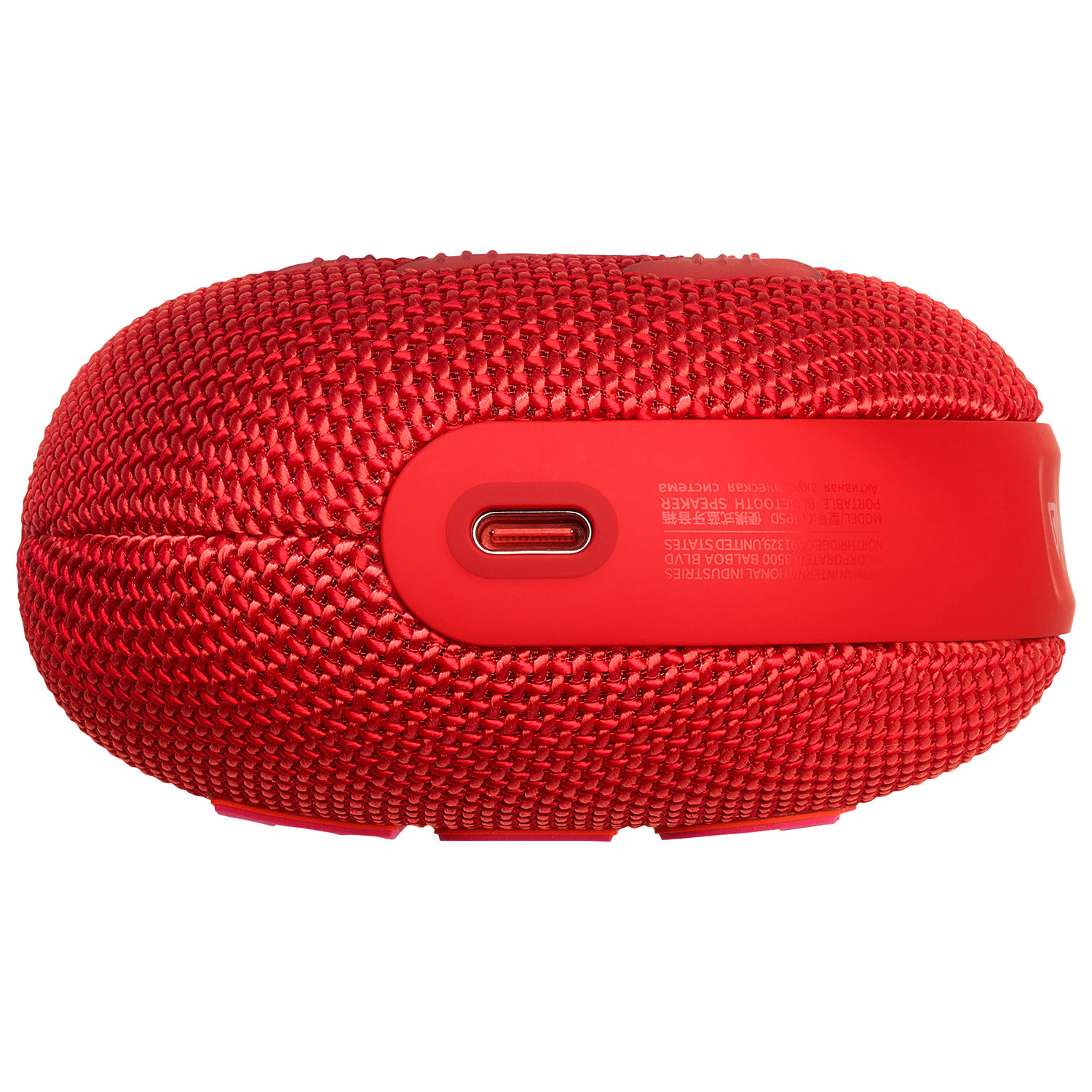 JBL Clip 5 Waterproof Bluetooth Wireless Speaker - Red