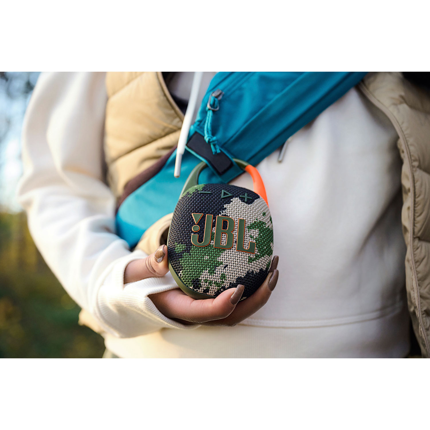 JBL Clip 5 Waterproof Bluetooth Wireless Speaker - Squad