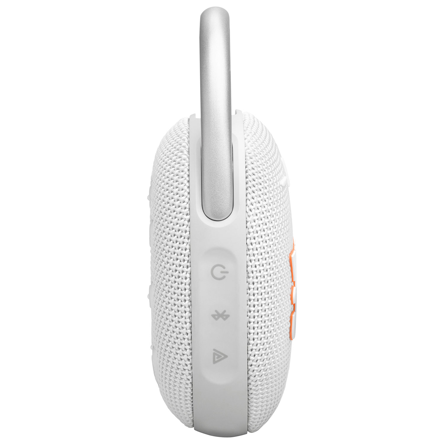 JBL Clip 5 Waterproof Bluetooth Wireless Speaker - White