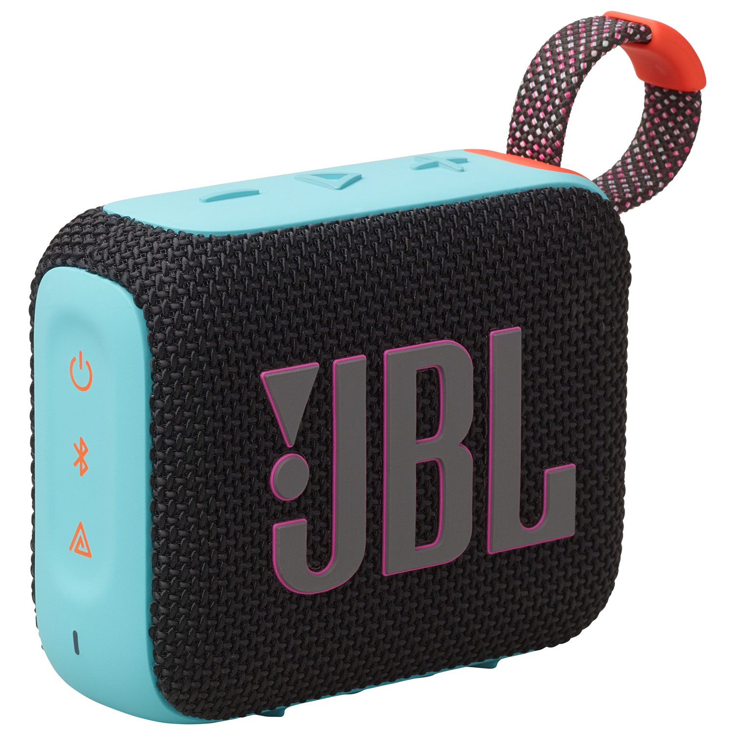 JBL Go 4 Waterproof Bluetooth Wireless Speaker - Funky Black