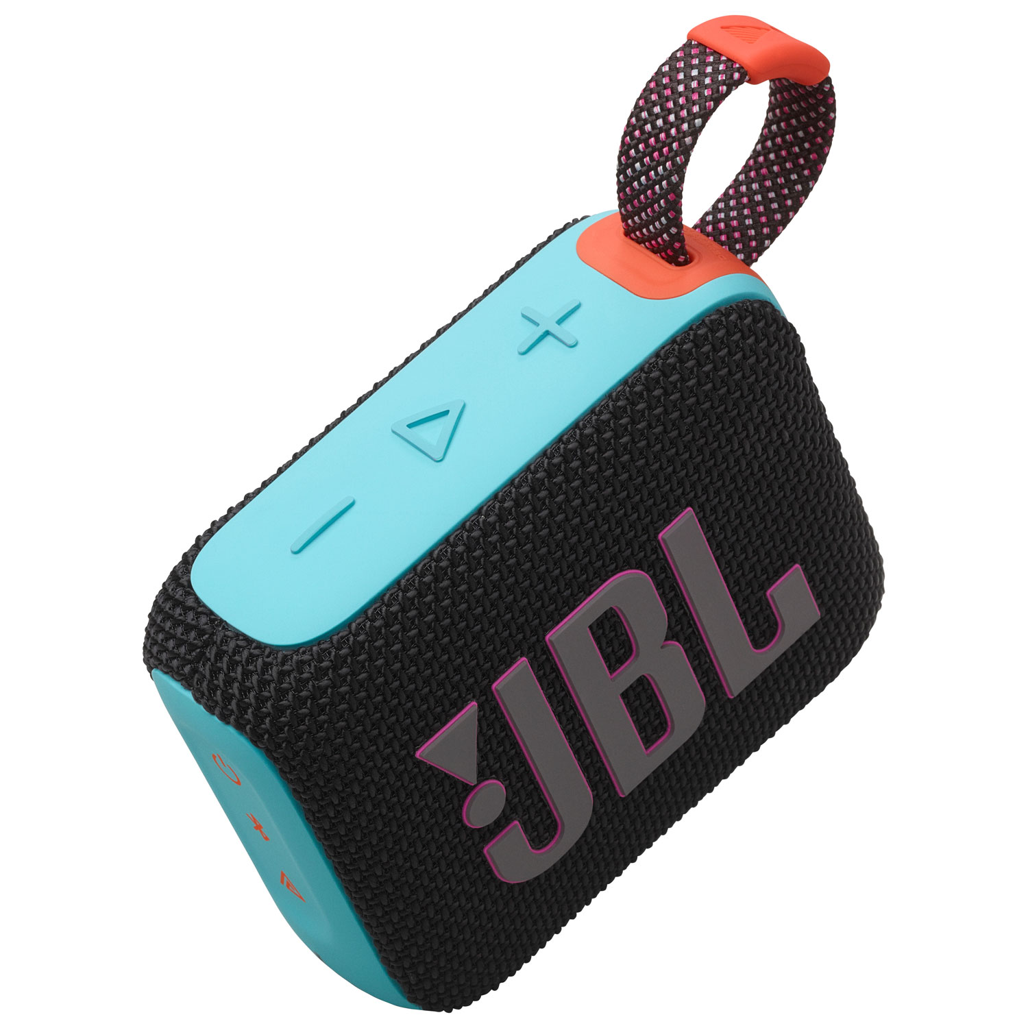 JBL Go 4 Waterproof Bluetooth Wireless Speaker - Funky Black