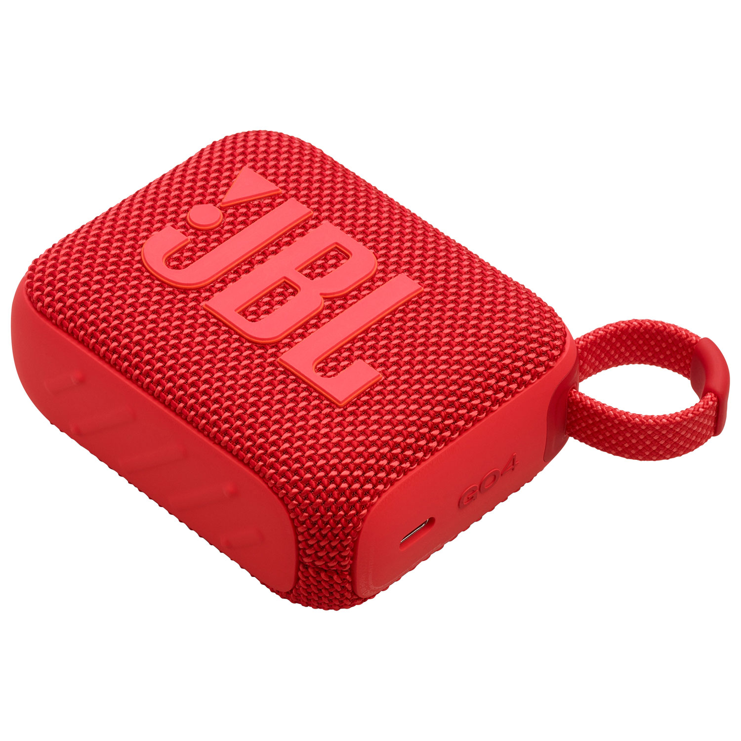 JBL Go 4 Waterproof Bluetooth Wireless Speaker - Red