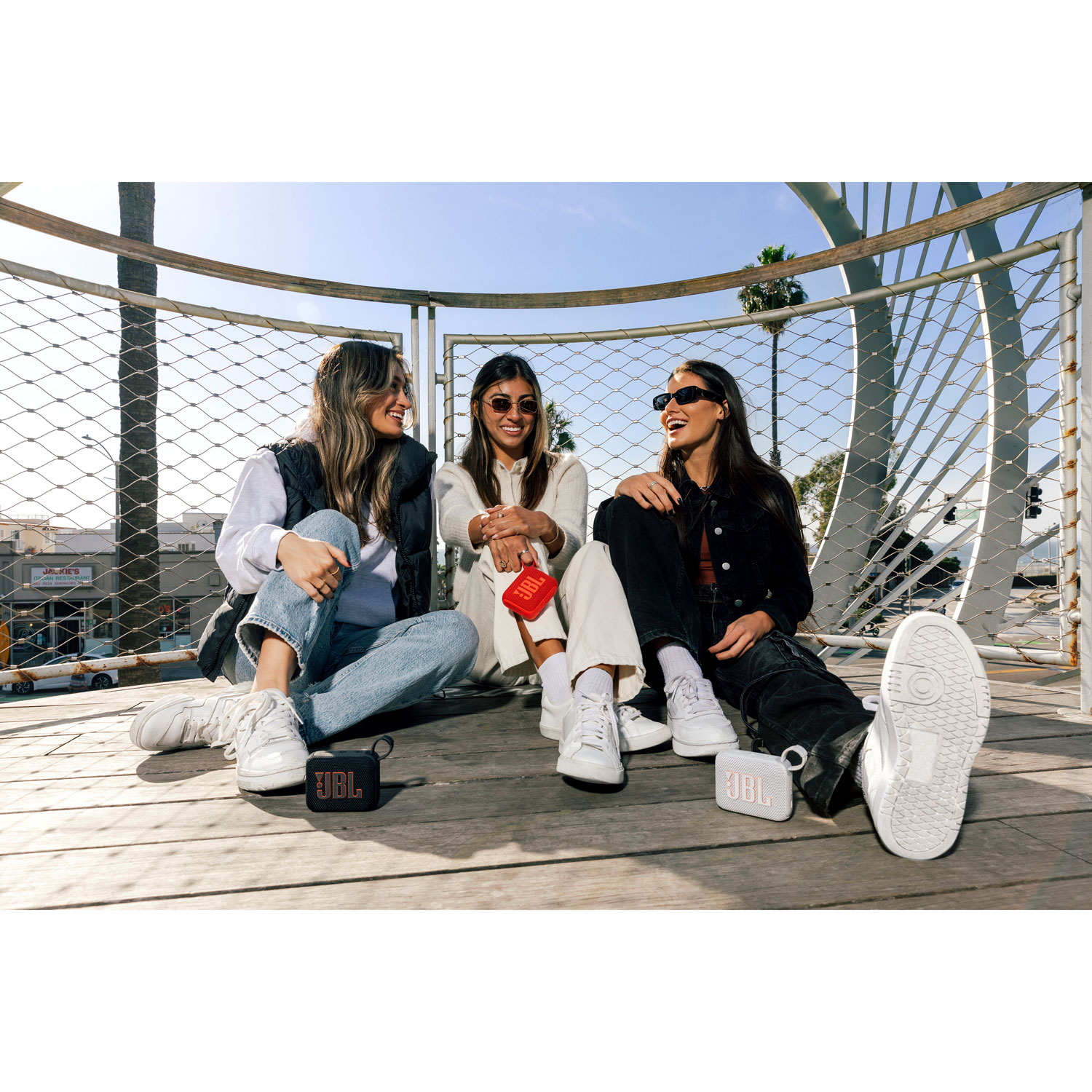 JBL Go 4 Waterproof Bluetooth Wireless Speaker - Red