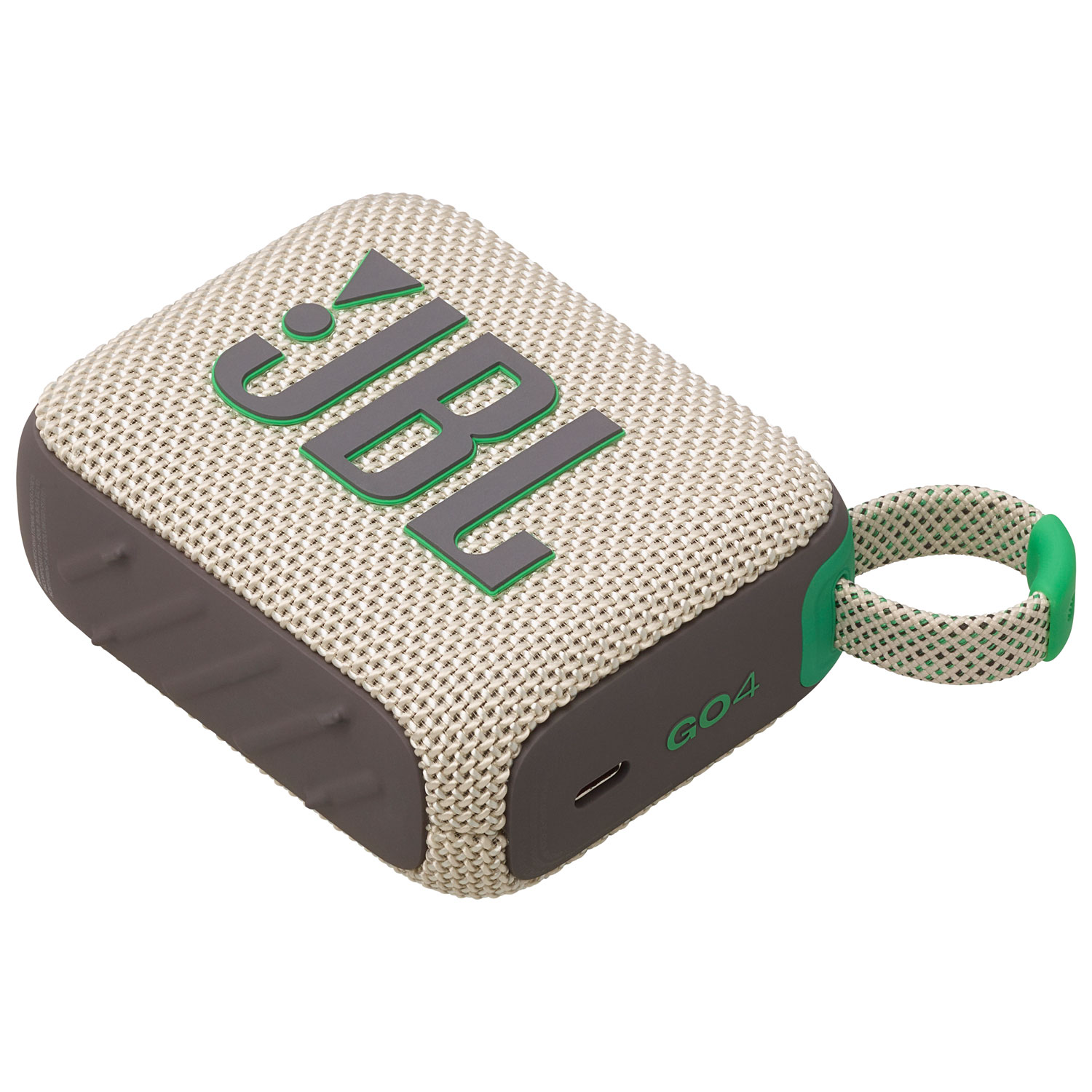 JBL Go 4 Waterproof Bluetooth Wireless Speaker - Sand