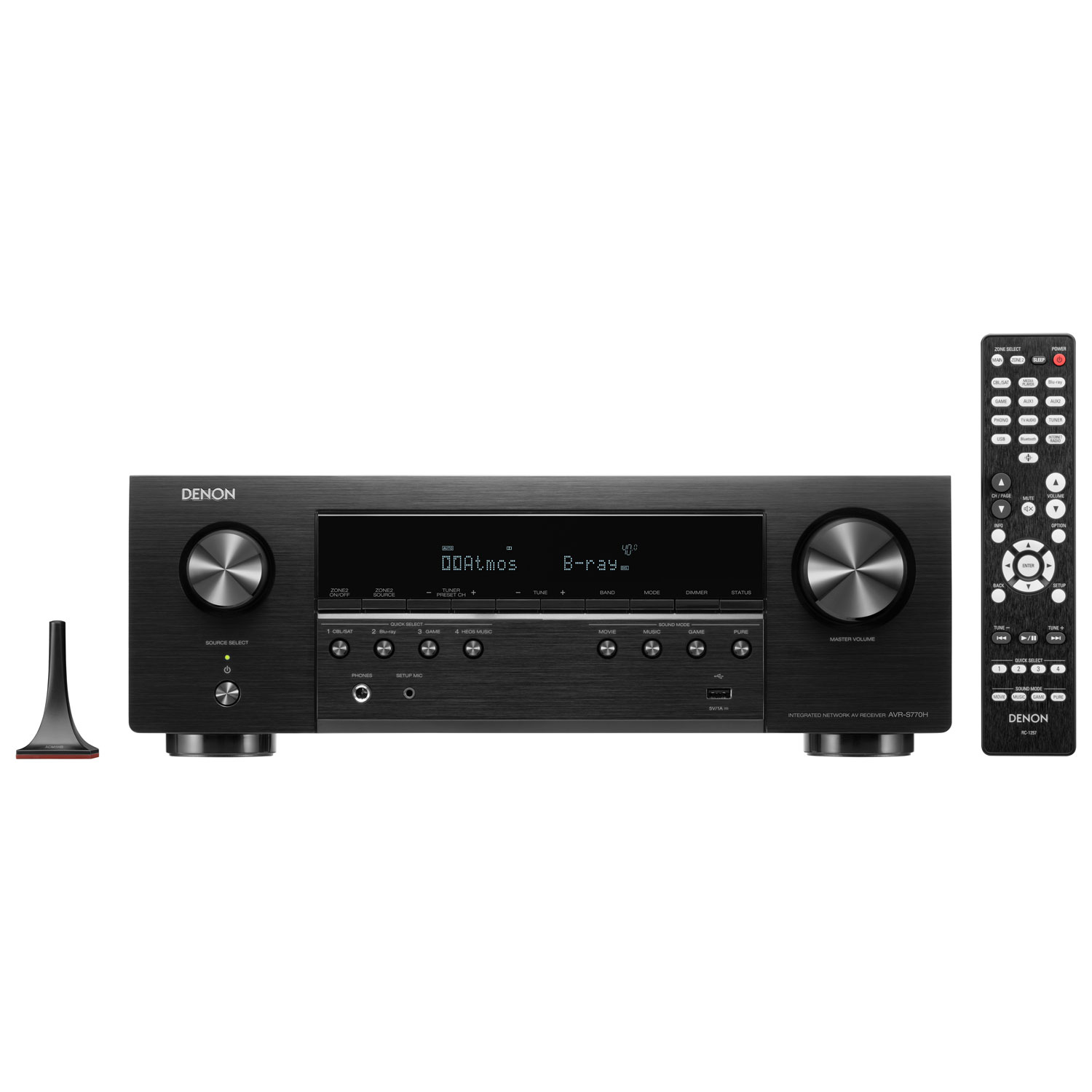 Denon AVR-S770H 7.2 Channel 4K Ultra HD Network AV Receiver