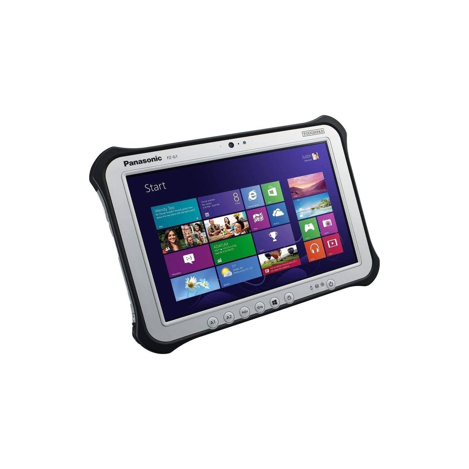 Remis à neuf - tablette robuste Toughpad FZ-G1 MK5 de Panasonic, de qualité A, 10,1 po, Core i5 7300U d'Intel, 8&nbsp;Go, disque SSD 256&nbsp;Go,