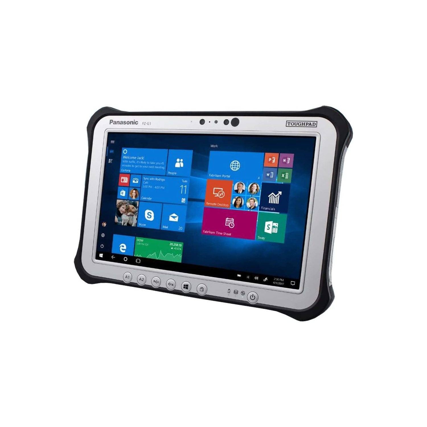 Remis à neuf - tablette robuste Toughpad FZ-G1 MK5 de Panasonic, de qualité A, 10,1 po, Core i5 7300U d'Intel, 8&nbsp;Go, disque SSD 256&nbsp;Go,