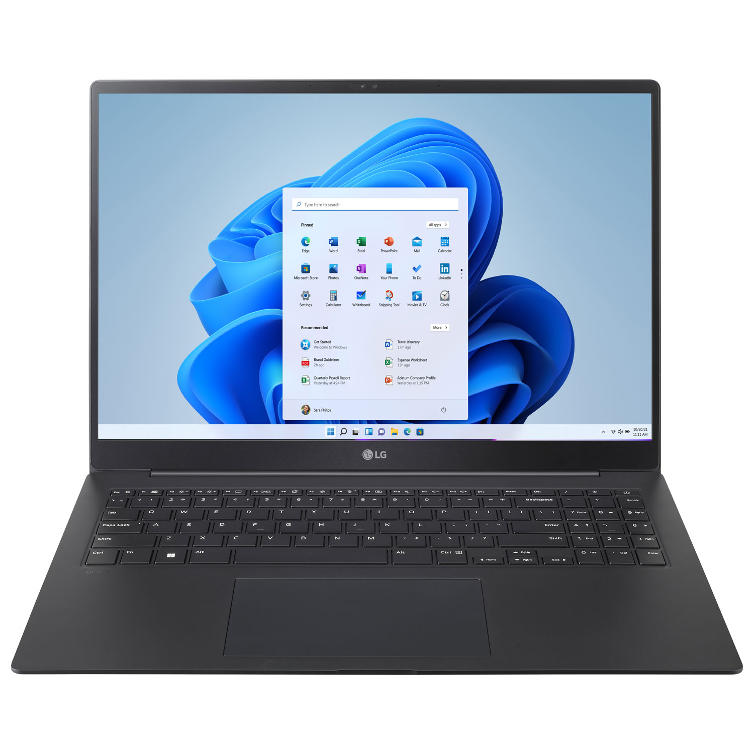 LG Gram Pro 16" Laptop - Black (Intel Core Ultra7 155H/16GB RAM/1TB SSD/Windows 11 Advanced)