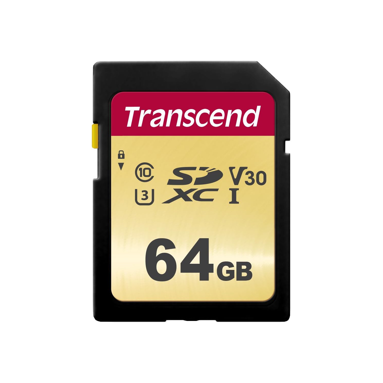 Transcend TS64GSDC500S 64GB UHS-I U3 SD Memory Card MLC