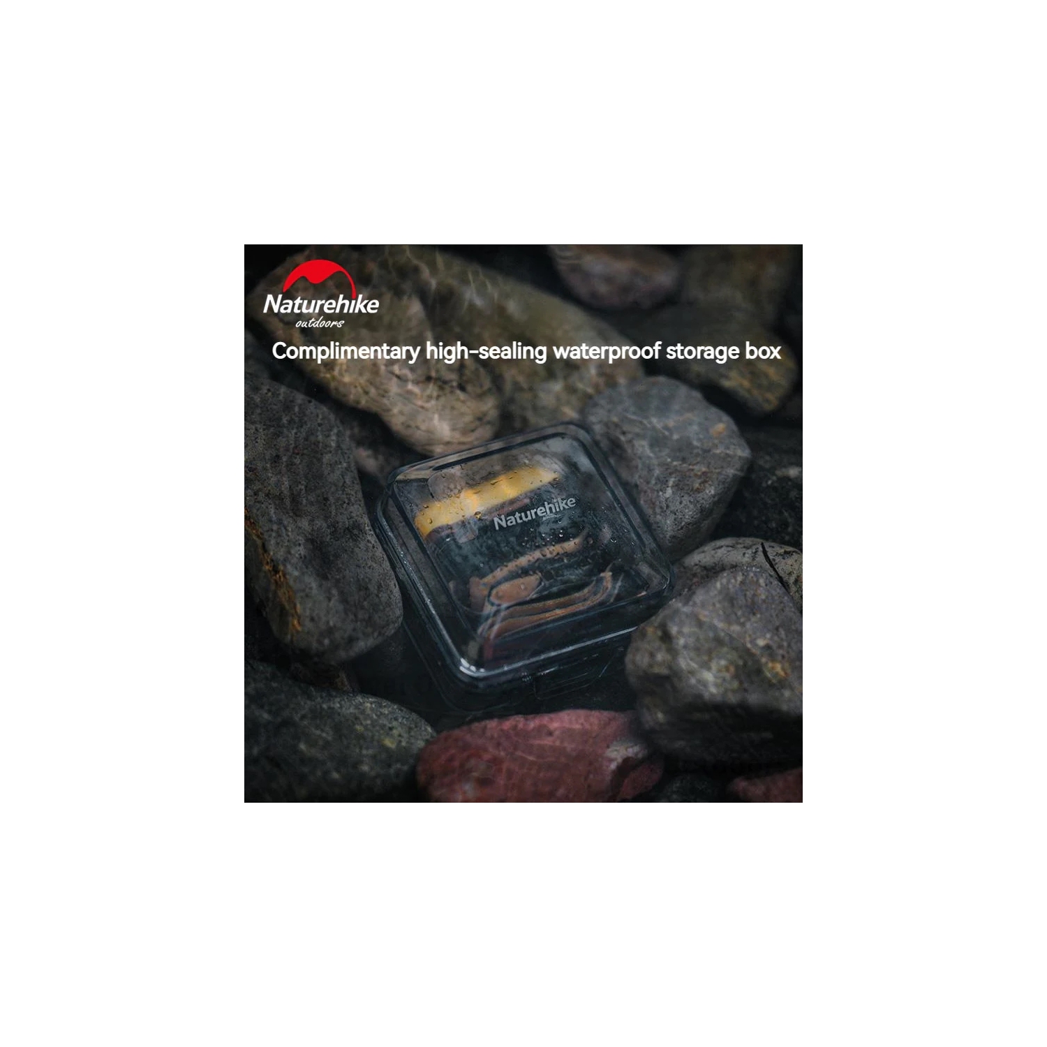 Lampe frontale Naturehike AAA vert mousse | Lampe de pêche extérieure étanche