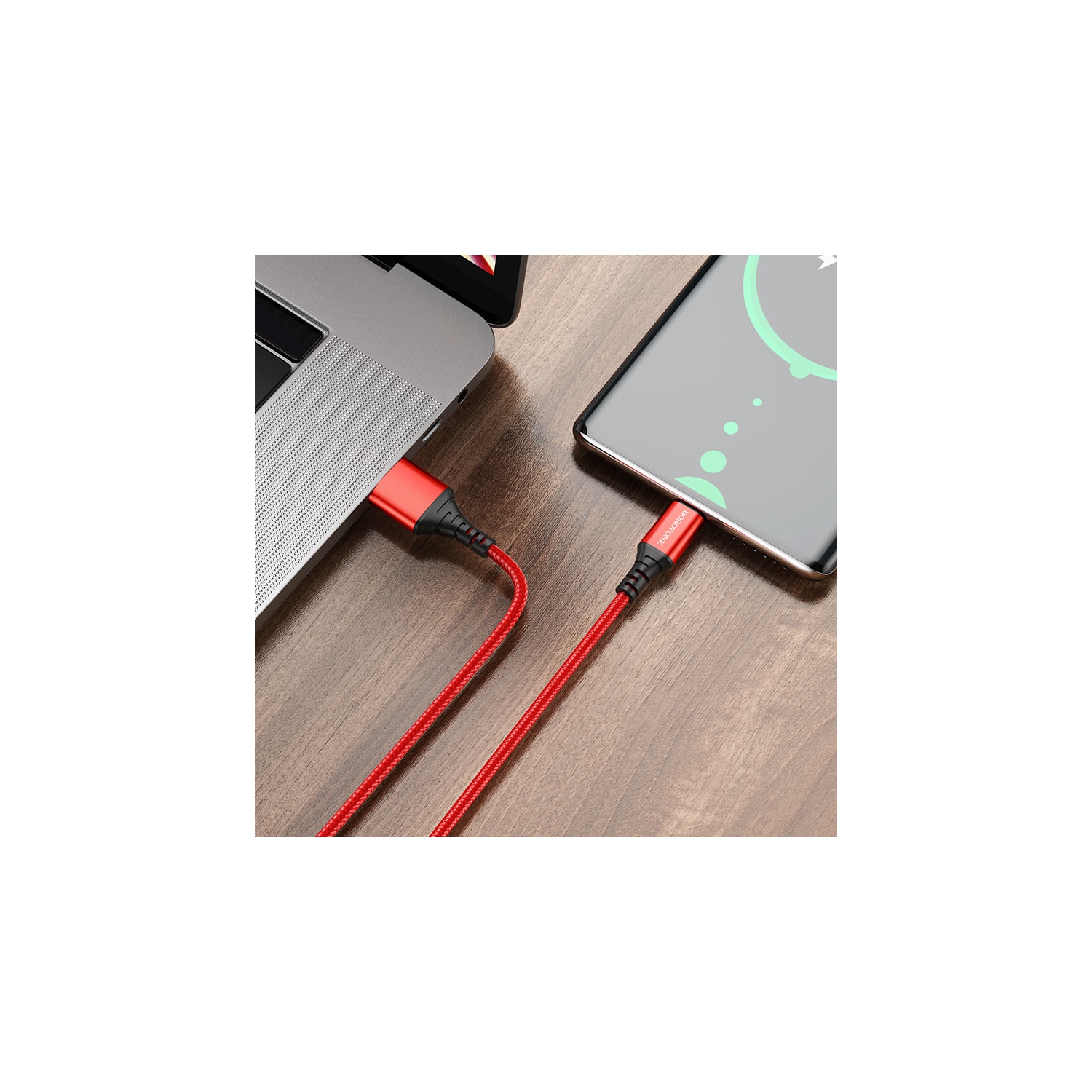 BOROFONE 1m nice USB C cable 6A fast charging data Type C cable