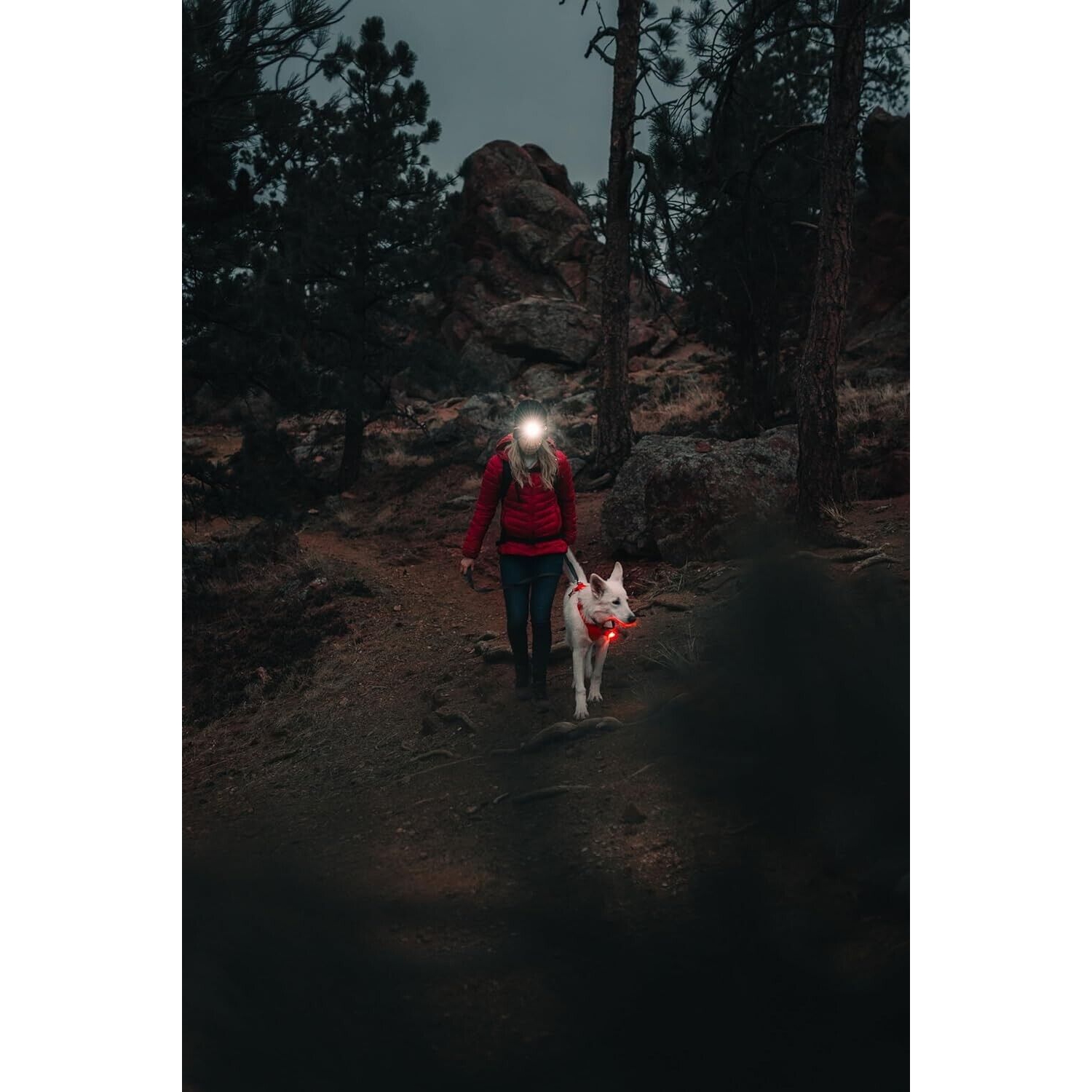 Princeton Tec Snap – Trousse de lampe frontale résistante à l’eau IPX4, multi-usage, 300 lumens