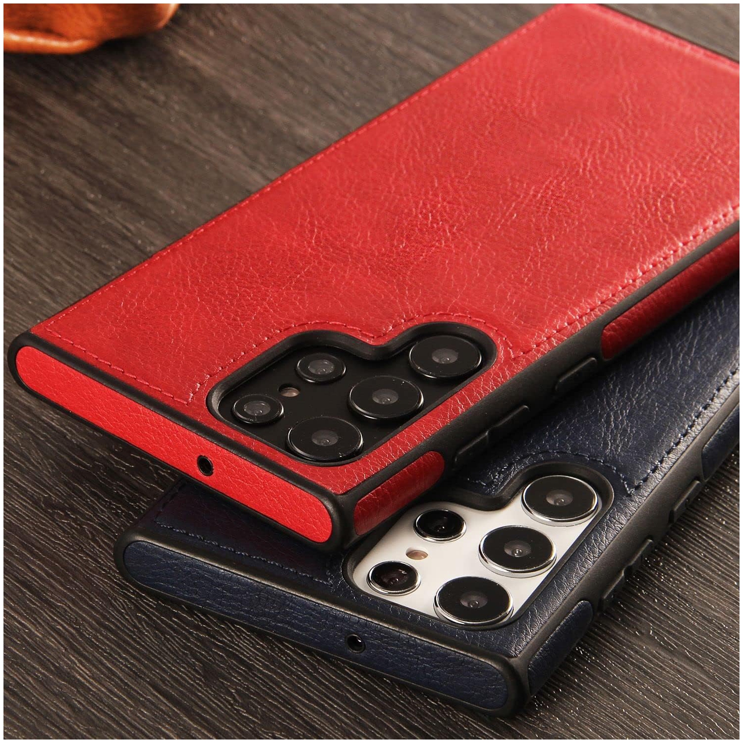Leather Phone Case for Samsung S24 ULTRA, Back Cover Hi Quality Premium Leather Cover Case - FREE SHIPPING