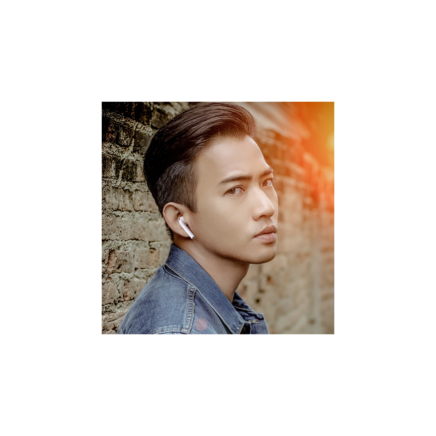 BOROFONE BW31 TWS True Wireless Stereo Bluetooth Earphone Earbud Touch Control Headphone Sports Earbuds Waterproof Headset Mic -Universal