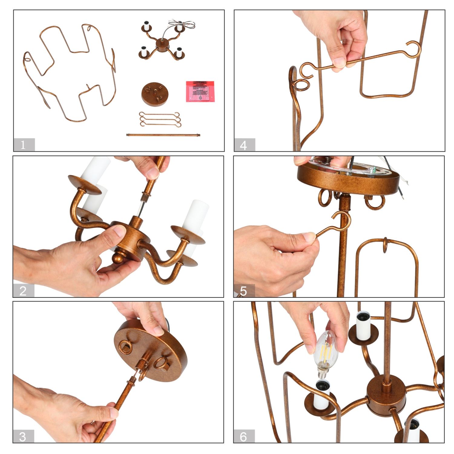 Modern Brass Gold Ceiling Light, Modern Brass Gold Ceiling Light, 4-Light Antique Gold In Drum Shape LED Semi-Flush mount light