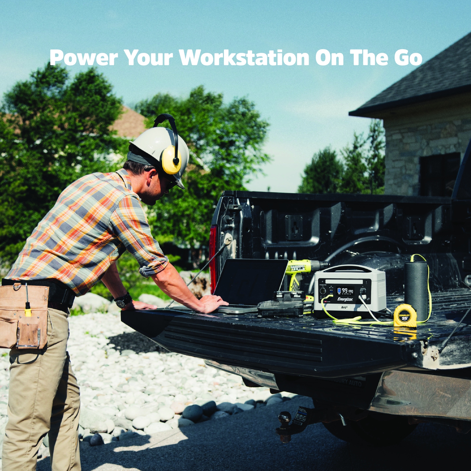 Batterie portative de Arc5 500 W 537,6&nbsp;Wh LiFePO4 d'Energizer