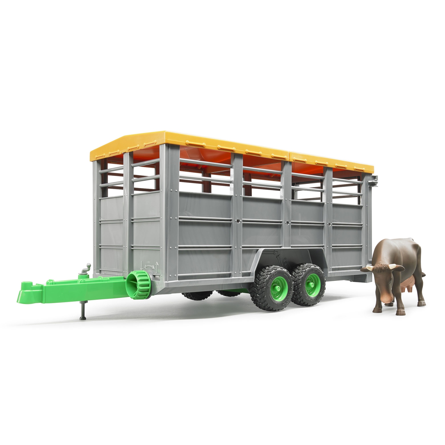 Livestock Trailer with 1 Cow