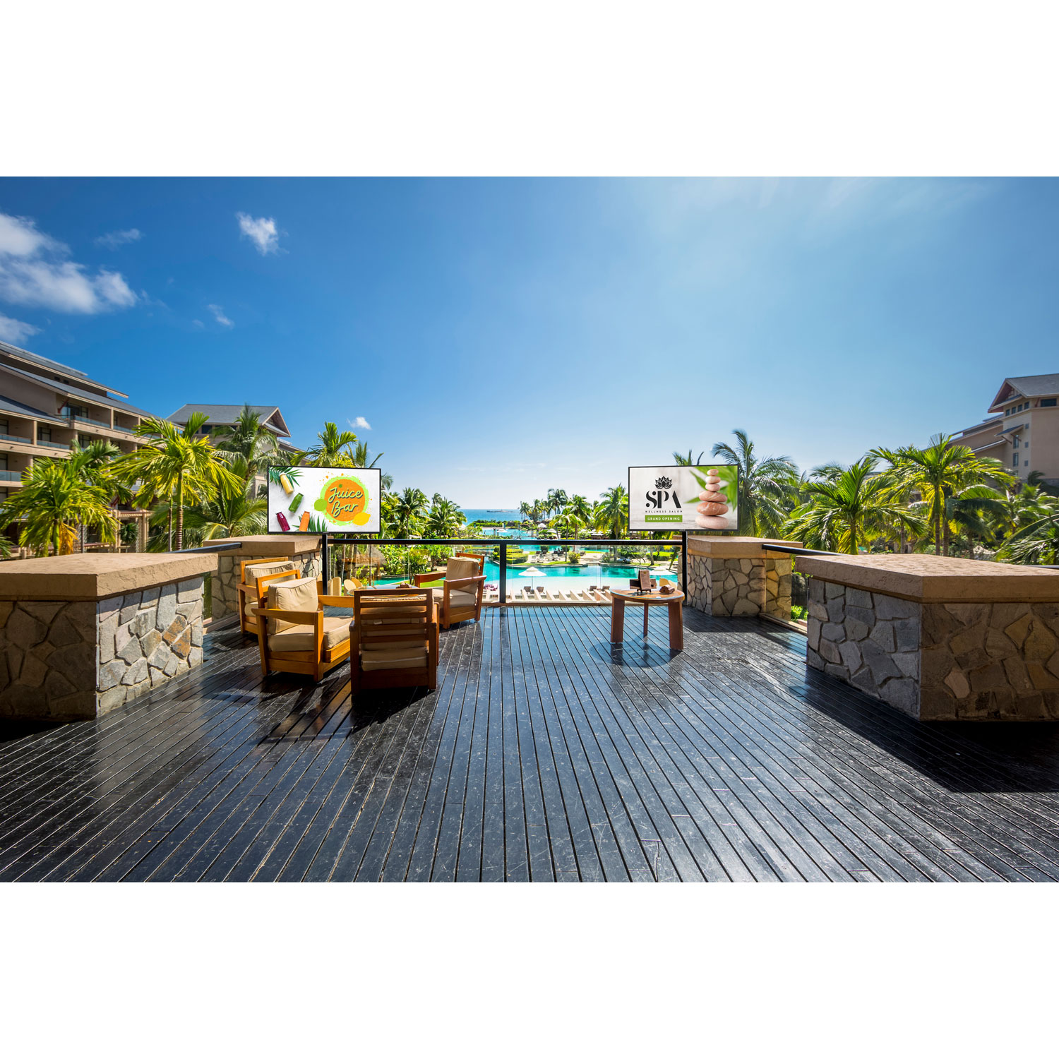 Neptune Full Sun 65" 4K UHD HDR LED webOS Outdoor Smart TV