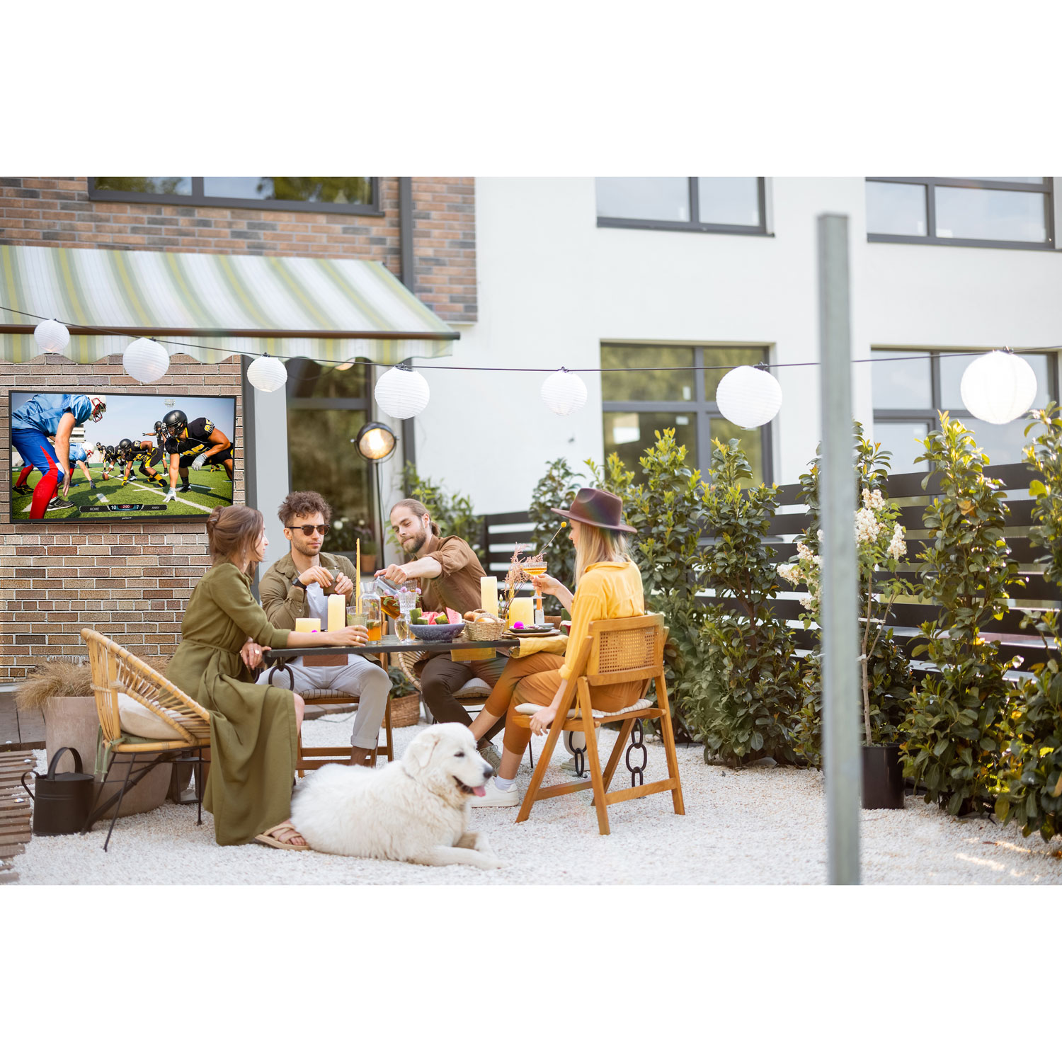 Neptune Full Sun 65" 4K UHD HDR LED webOS Outdoor Smart TV