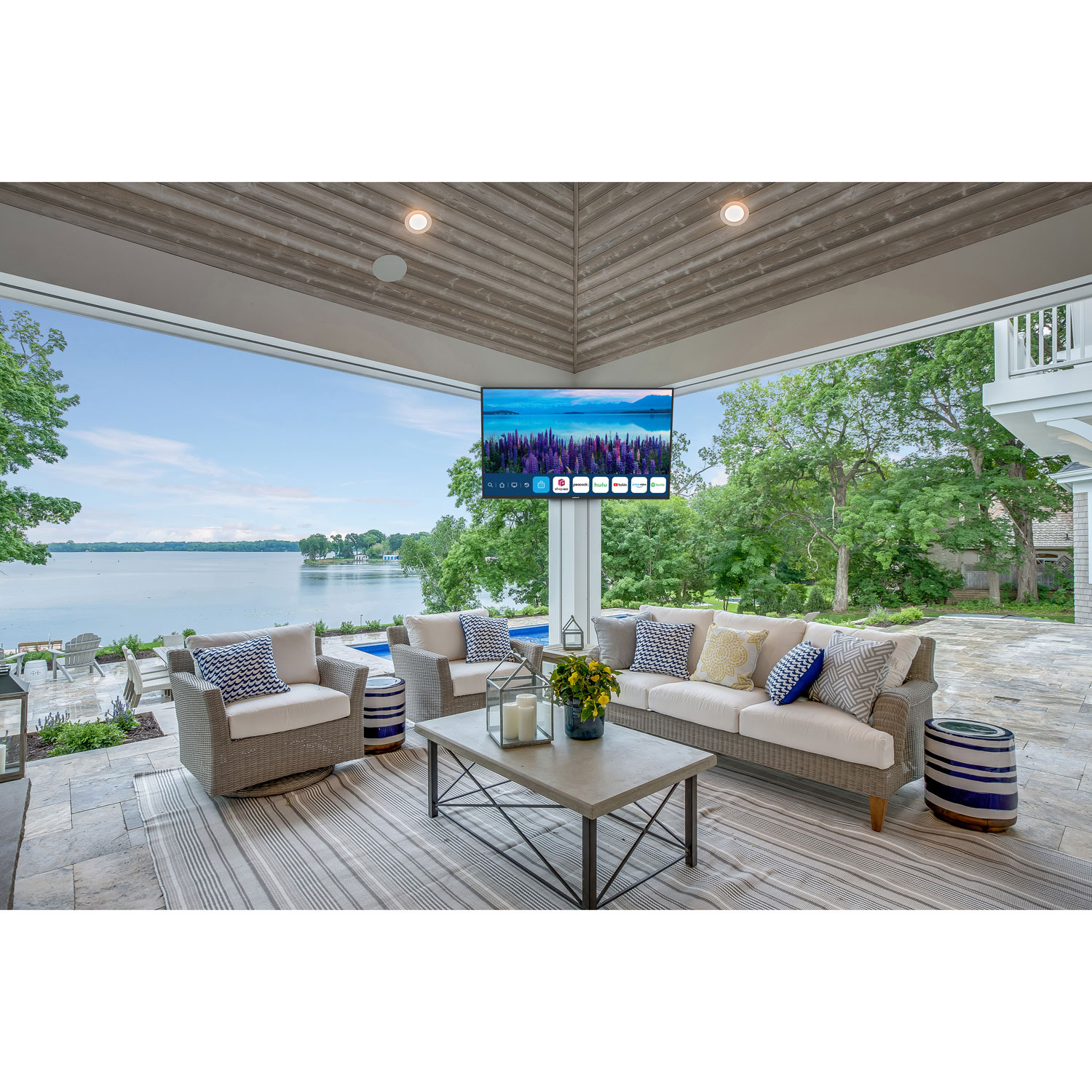 Neptune Full Sun 65" 4K UHD HDR LED webOS Outdoor Smart TV