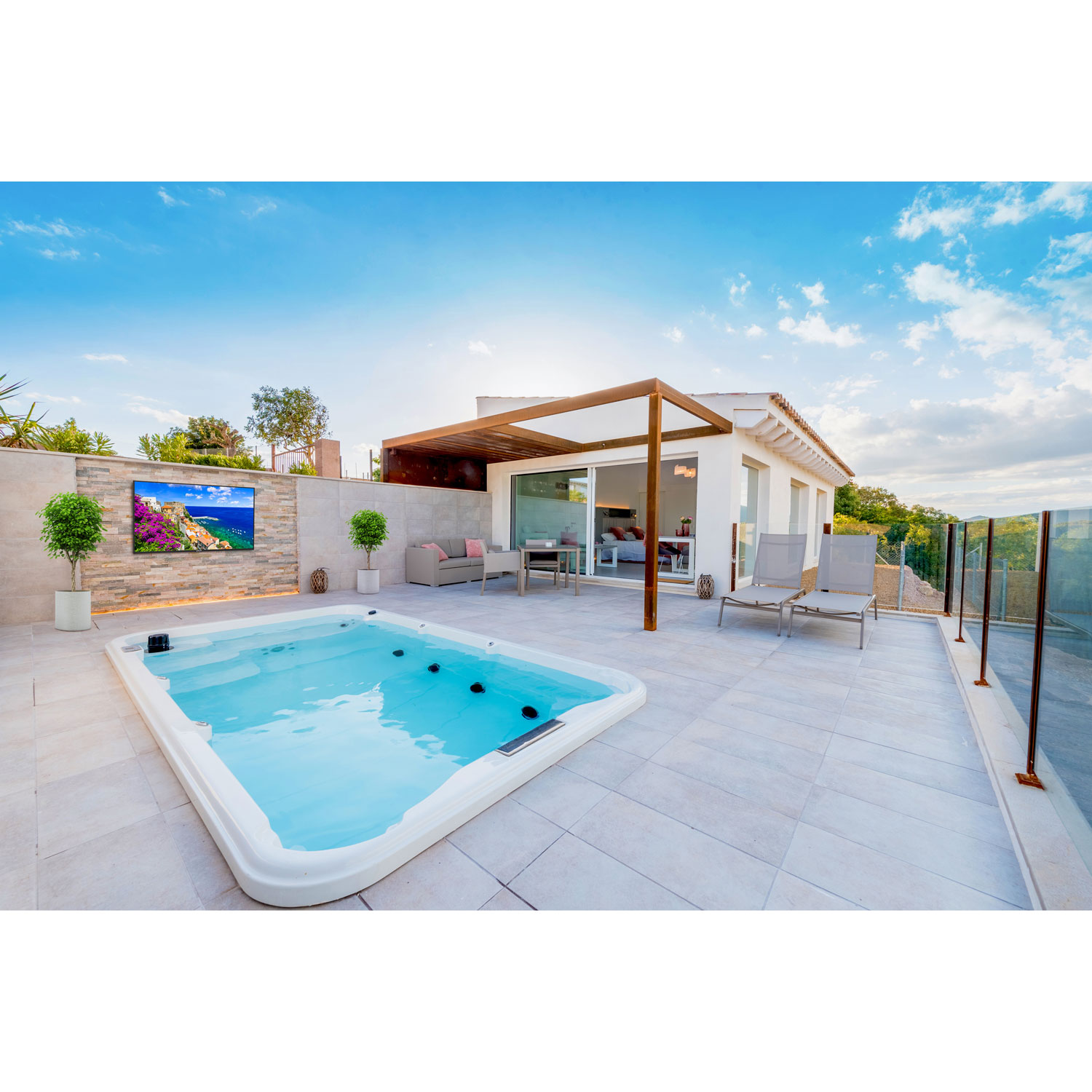 Neptune Full Sun 65" 4K UHD HDR LED webOS Outdoor Smart TV