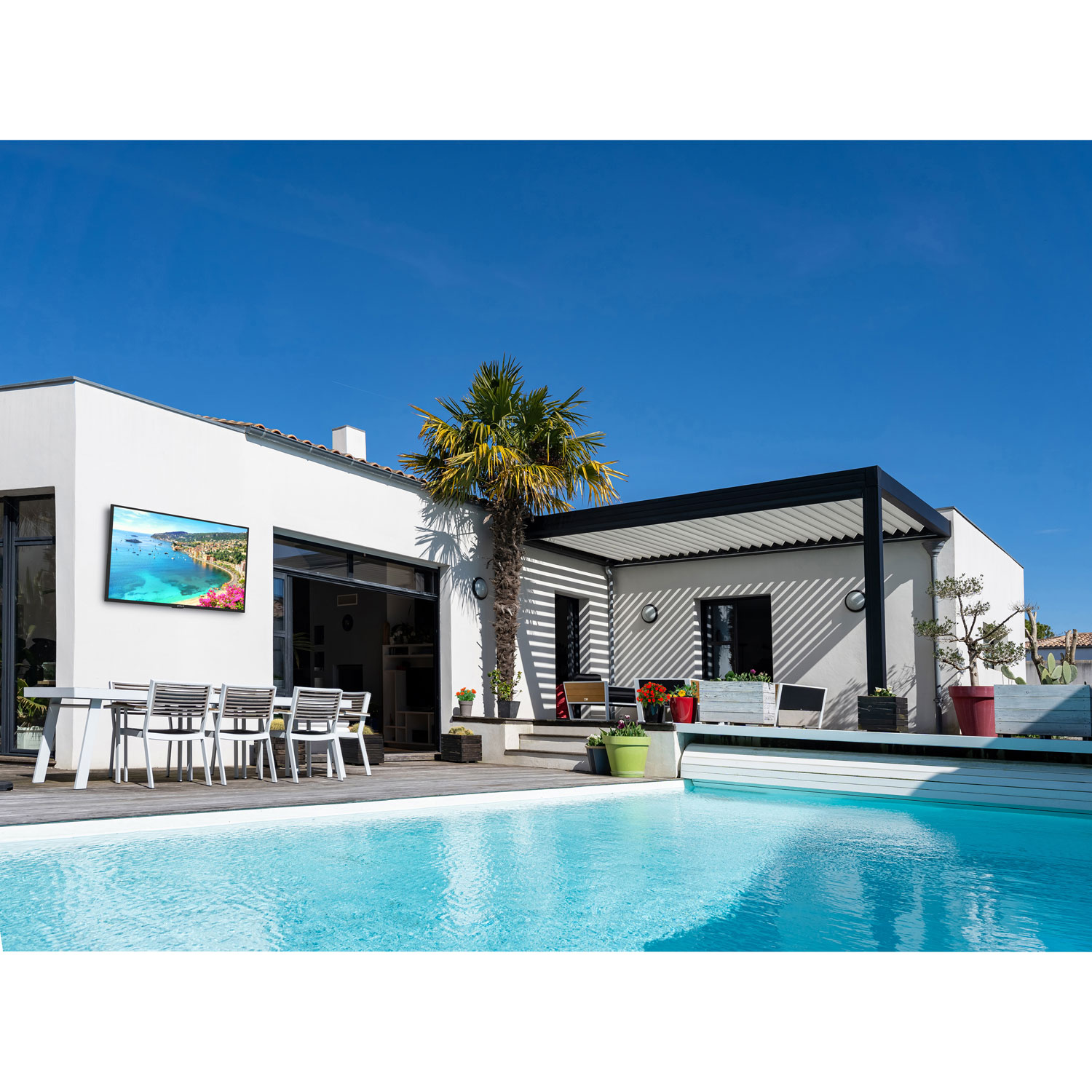 Neptune Full Sun 65" 4K UHD HDR LED webOS Outdoor Smart TV